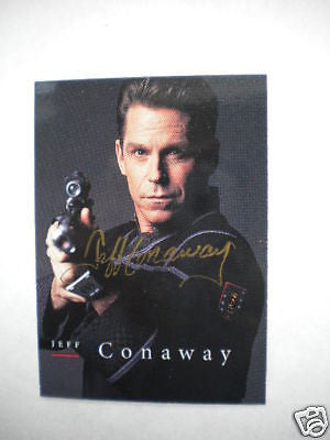 Babylon 5 scifi Jeff Conway signed insert card