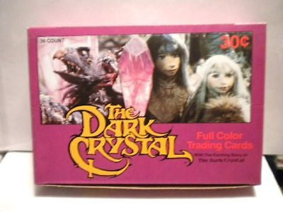 David Bowie Dark Crystal movie cards full box 1985
