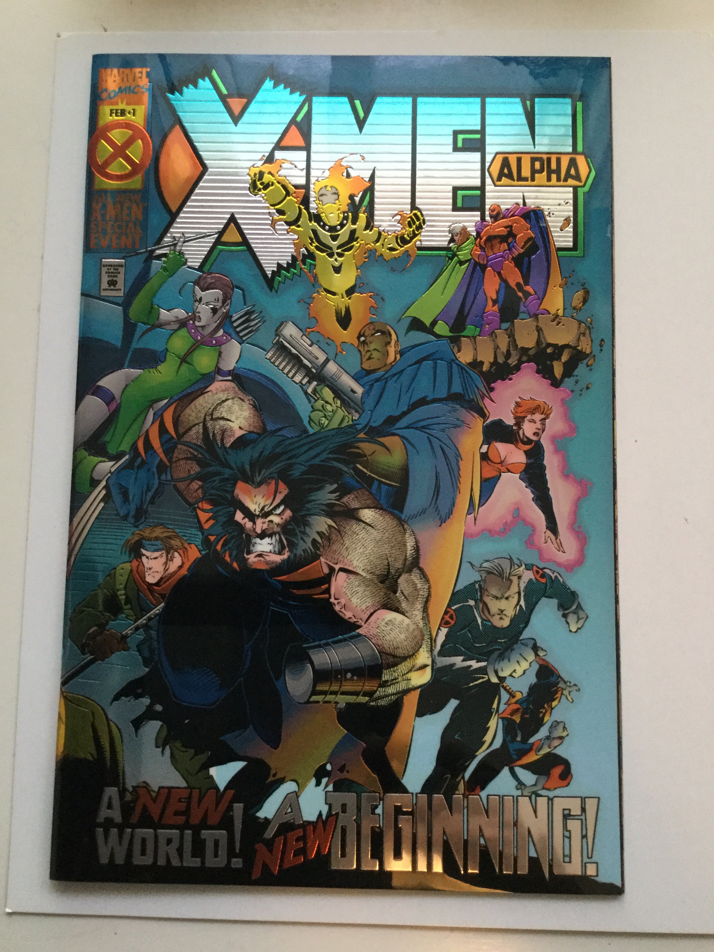 X-Men Alpha foil cover rare comic book