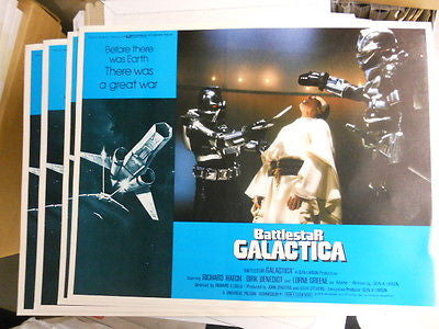 Battlestar Galactica movie original Lobby cards set 1978