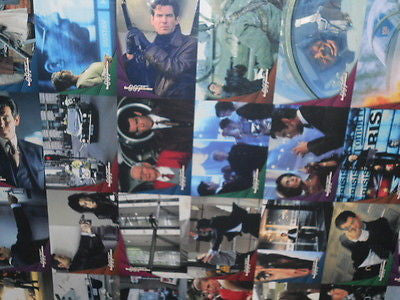 James Bond Goldeneye rare uncut card sheet 1990s
