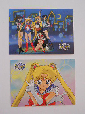 rare sailor moon cards Sailor Moon rare 2 preview cards set 1990s