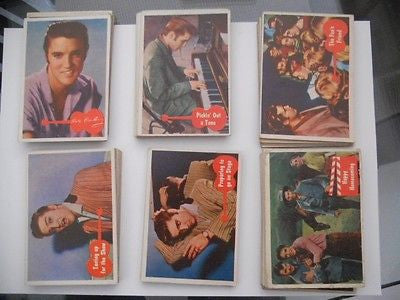 Elvis cards rare set by Bubbles 1956