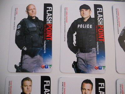FlashPoint TV series limited issued factory sealed 6 card set 2012