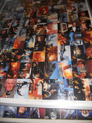 James Bond Goldeneye rare uncut card sheet 1990s