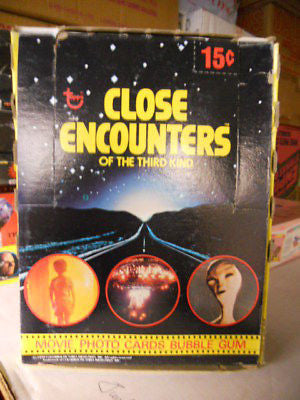 Close Encounters of the Third Kind movie cards full box 1978