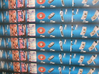 Star Trek Next Generation / DS9 Hostess Chips uncut card sheet 1995