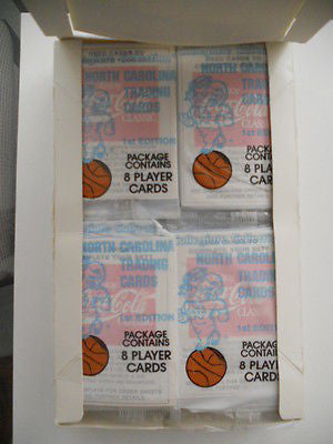 Michael Jordan North Carolina rare full box 1990