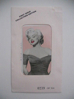 Marilyn Munroe rare numbered sealed phonecard #239/500