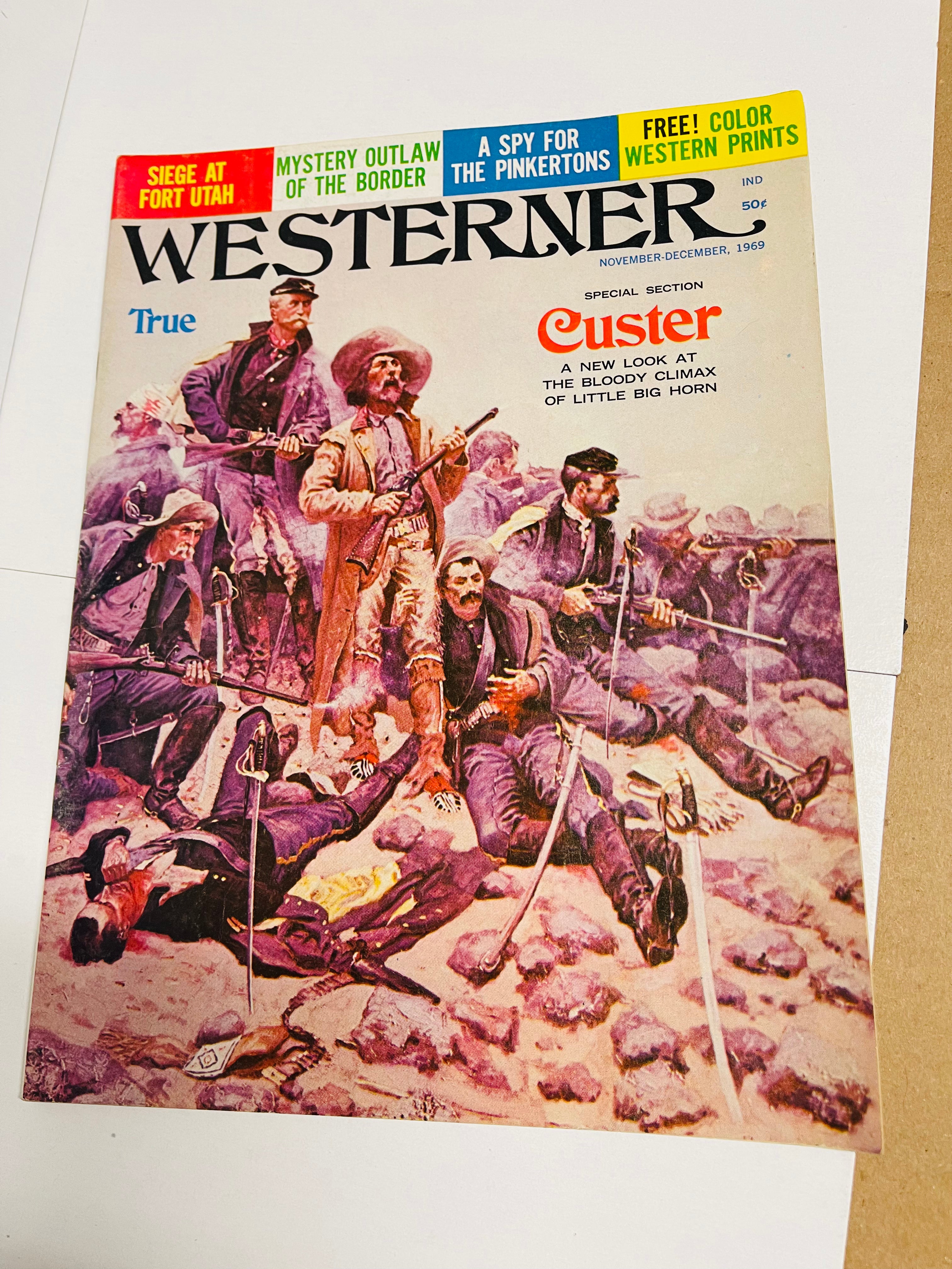 Westerner #5 magazine with Custer 1969