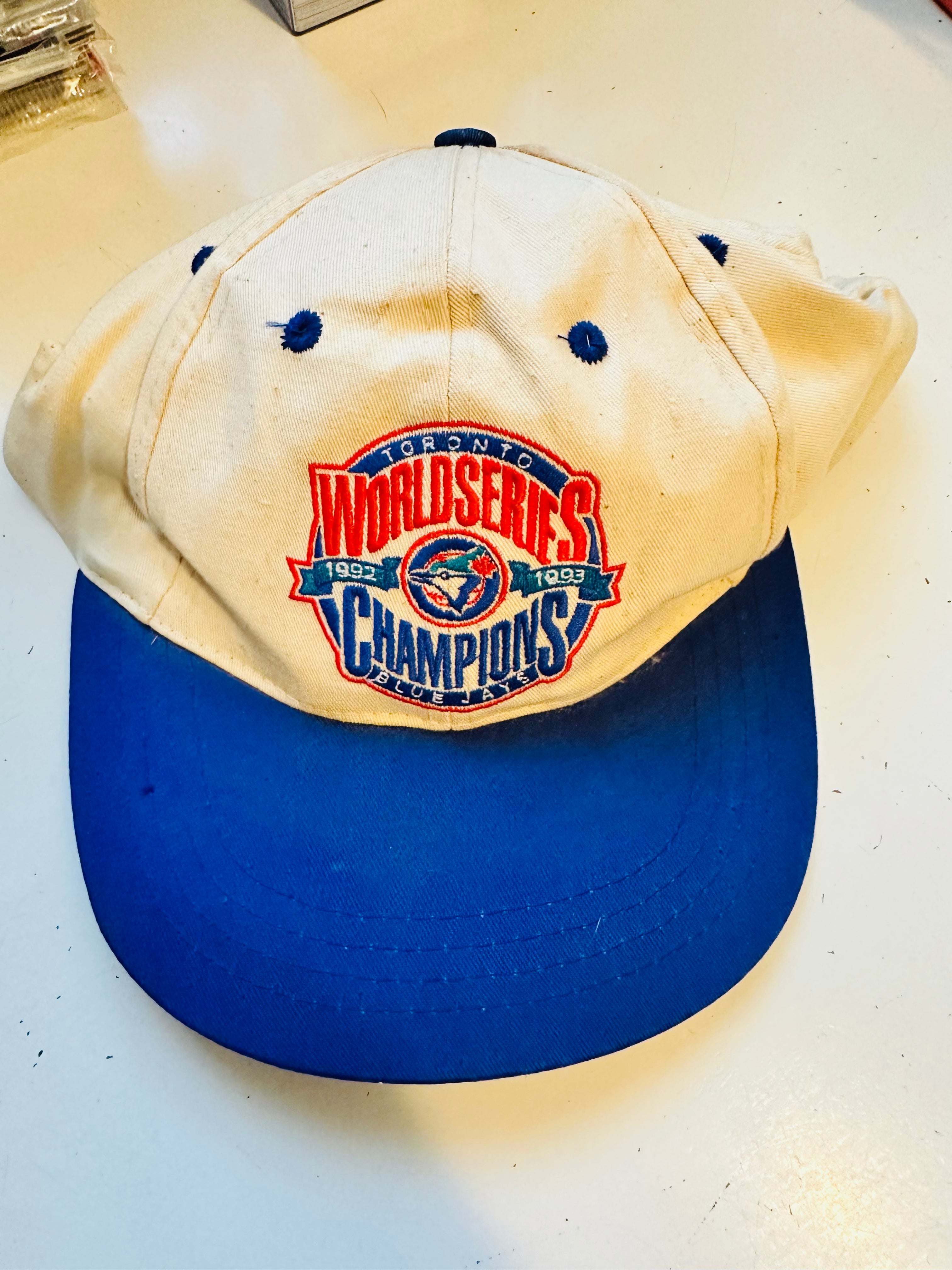 1992-93 Blue Jays baseball World Series winner hat!