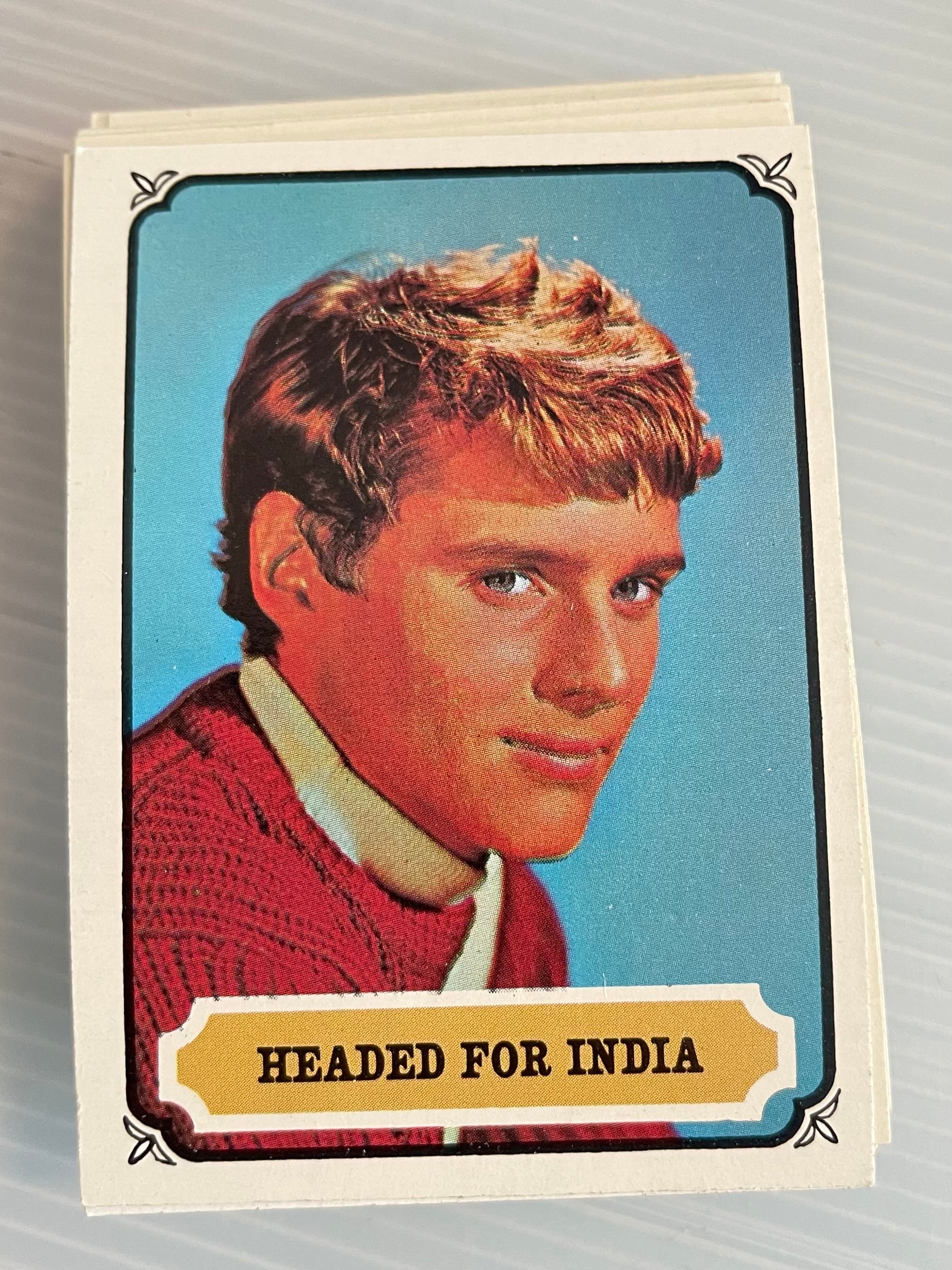 Maya Mysteries of India TV show cards set 1967