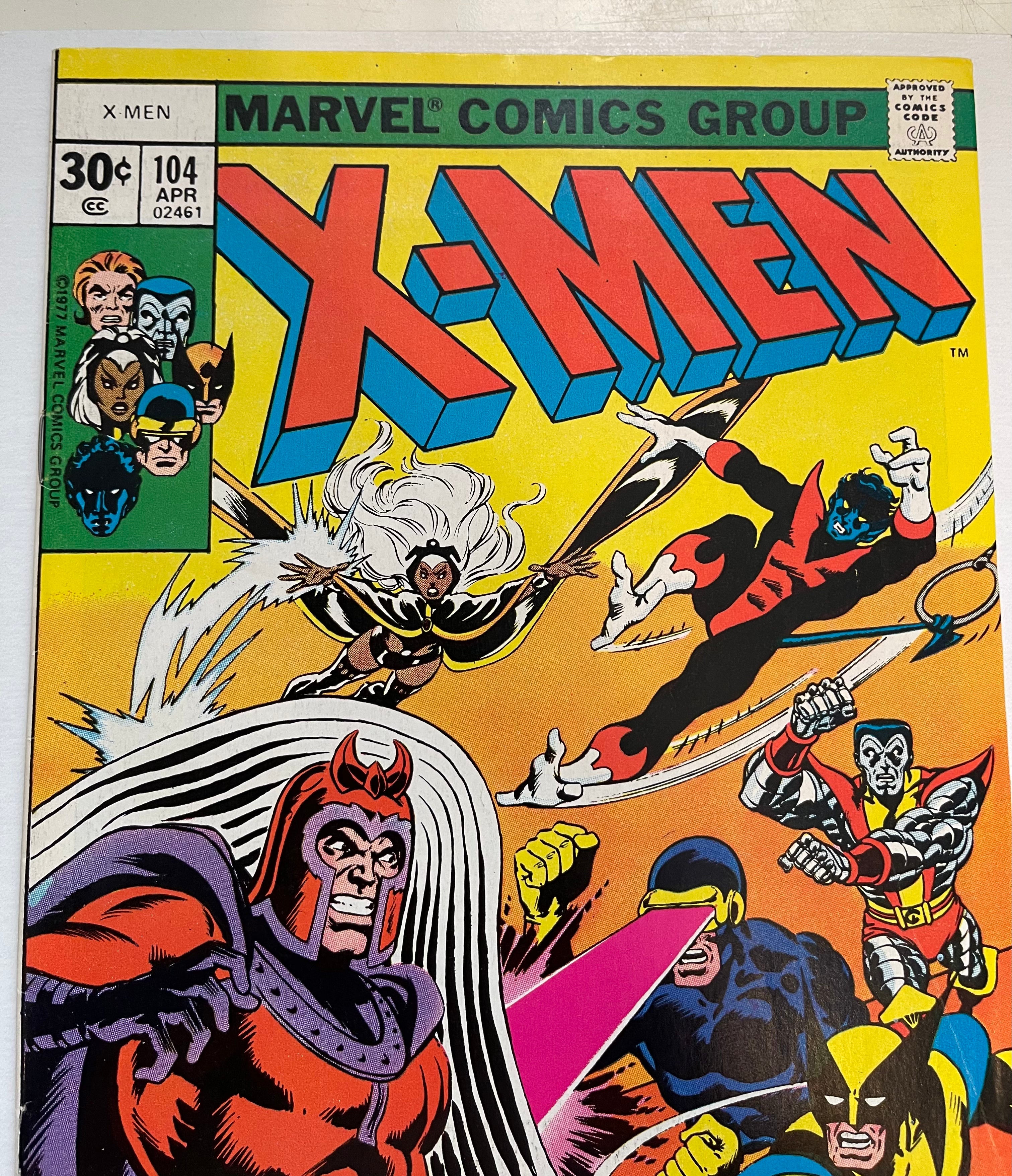 X-Men #104 Vf condition nice comic book