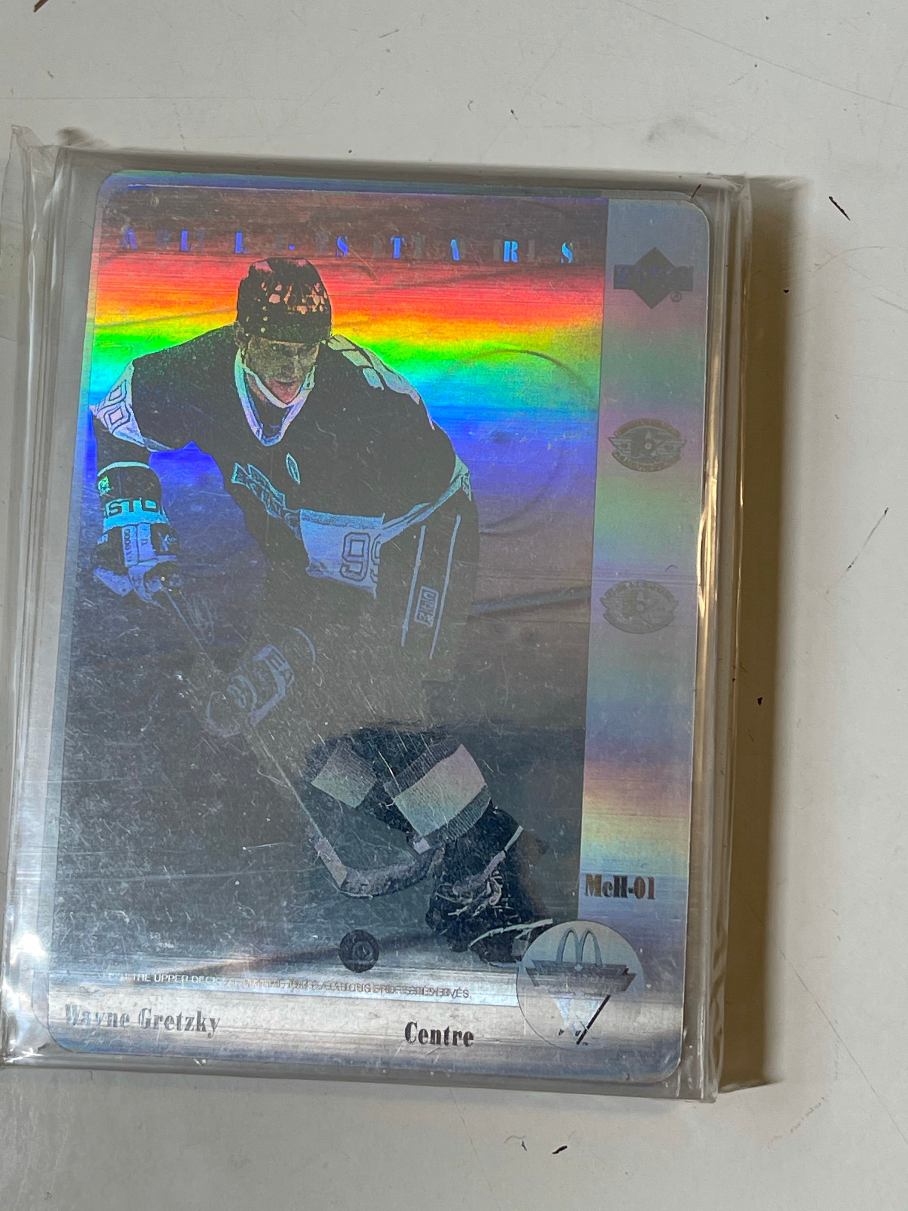 McDonald’s Upper Deck first year hockey and holograms cards set 1991