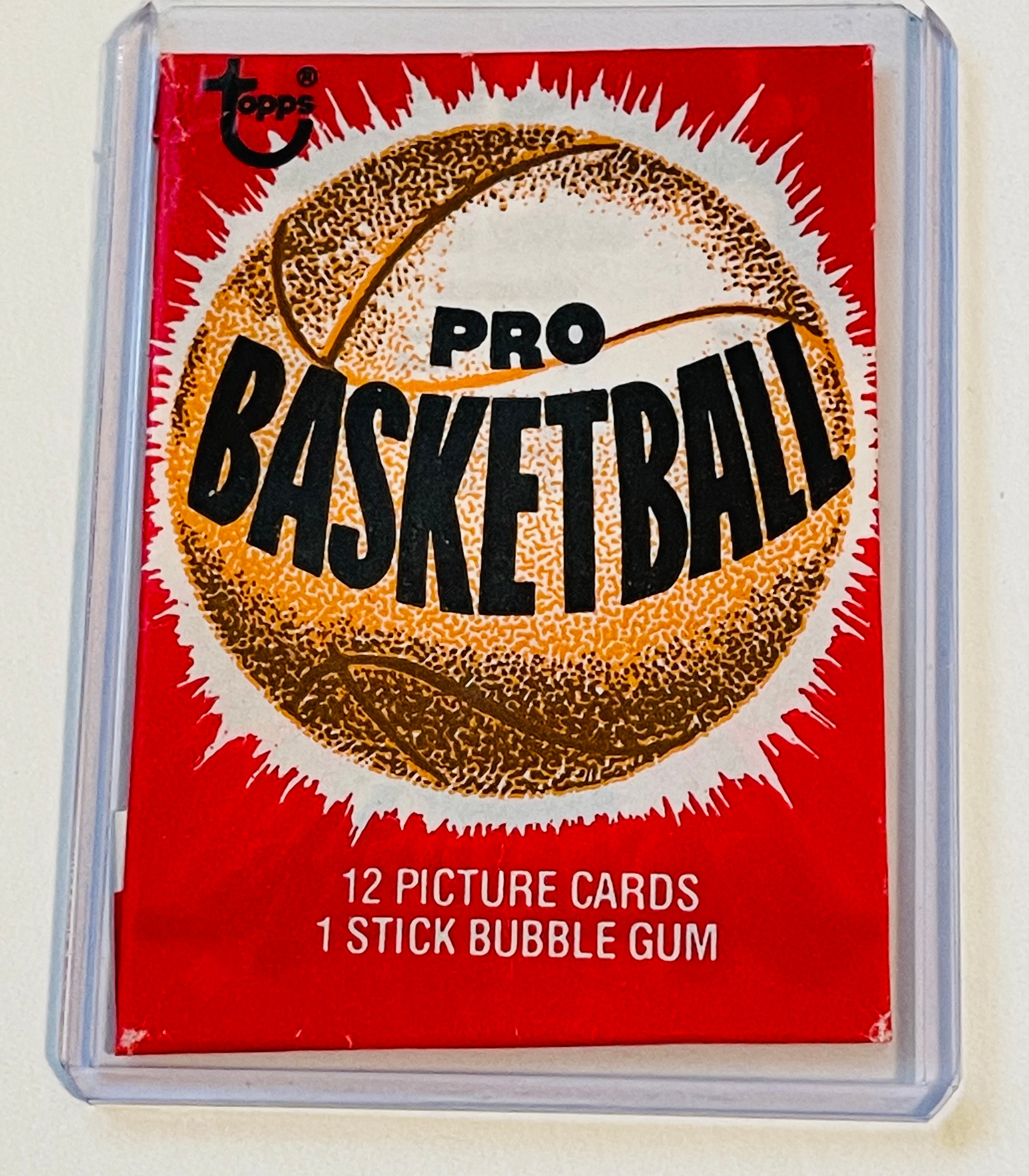 1979 NBA basketball card wrapper