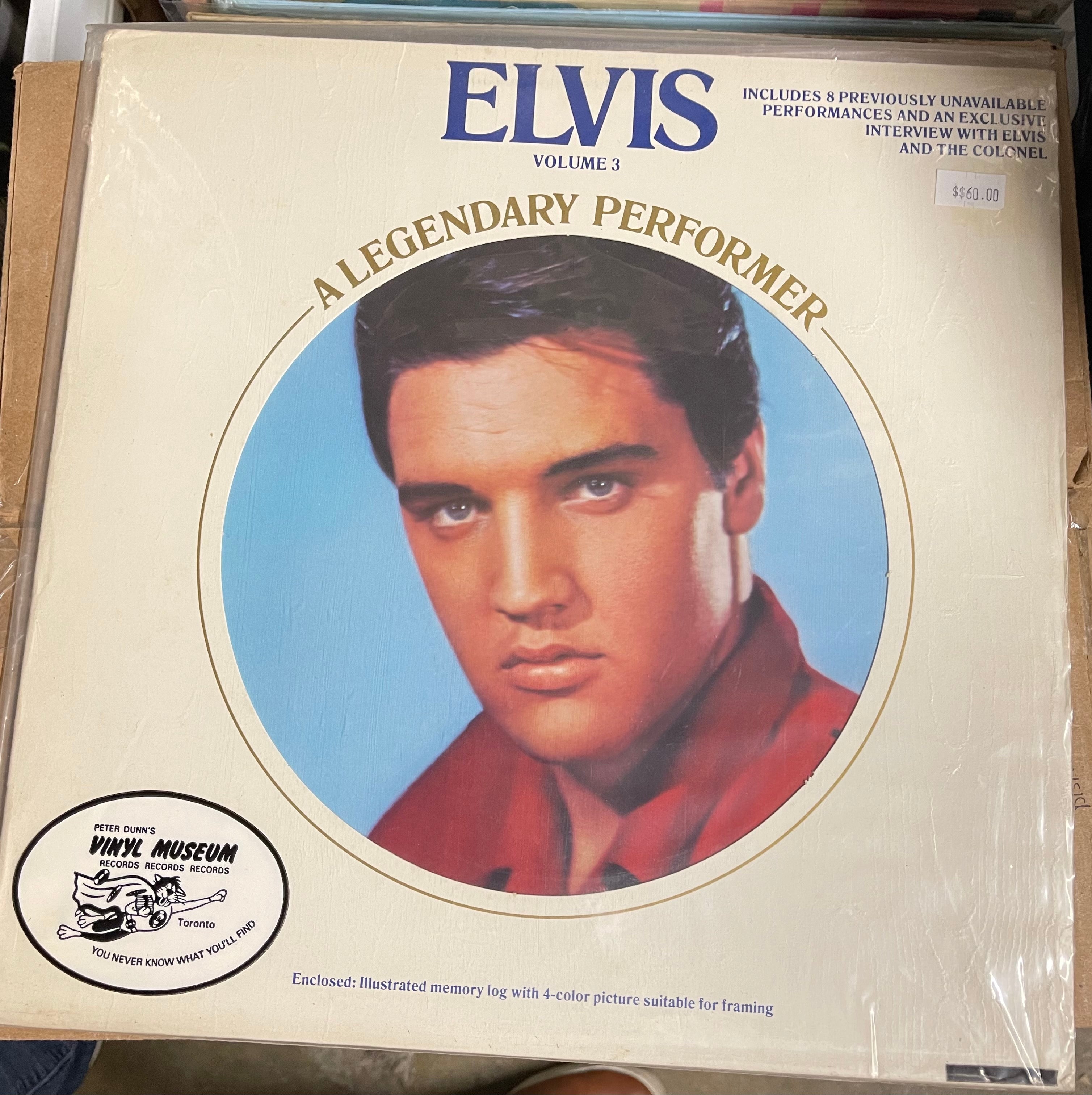 Elvis legendary performer record album 1978