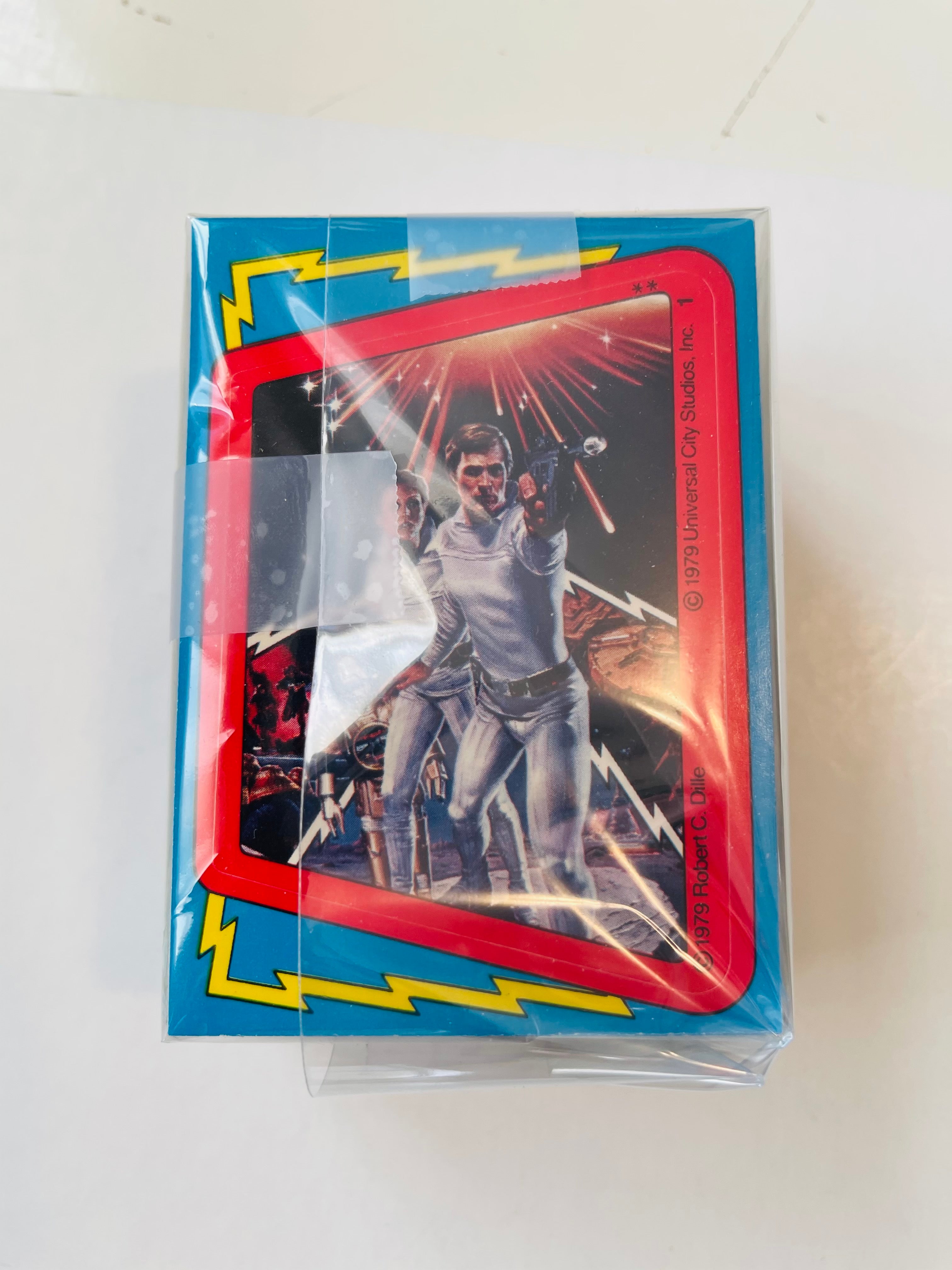 Buck Rogers TV show cards and stickers set 1979