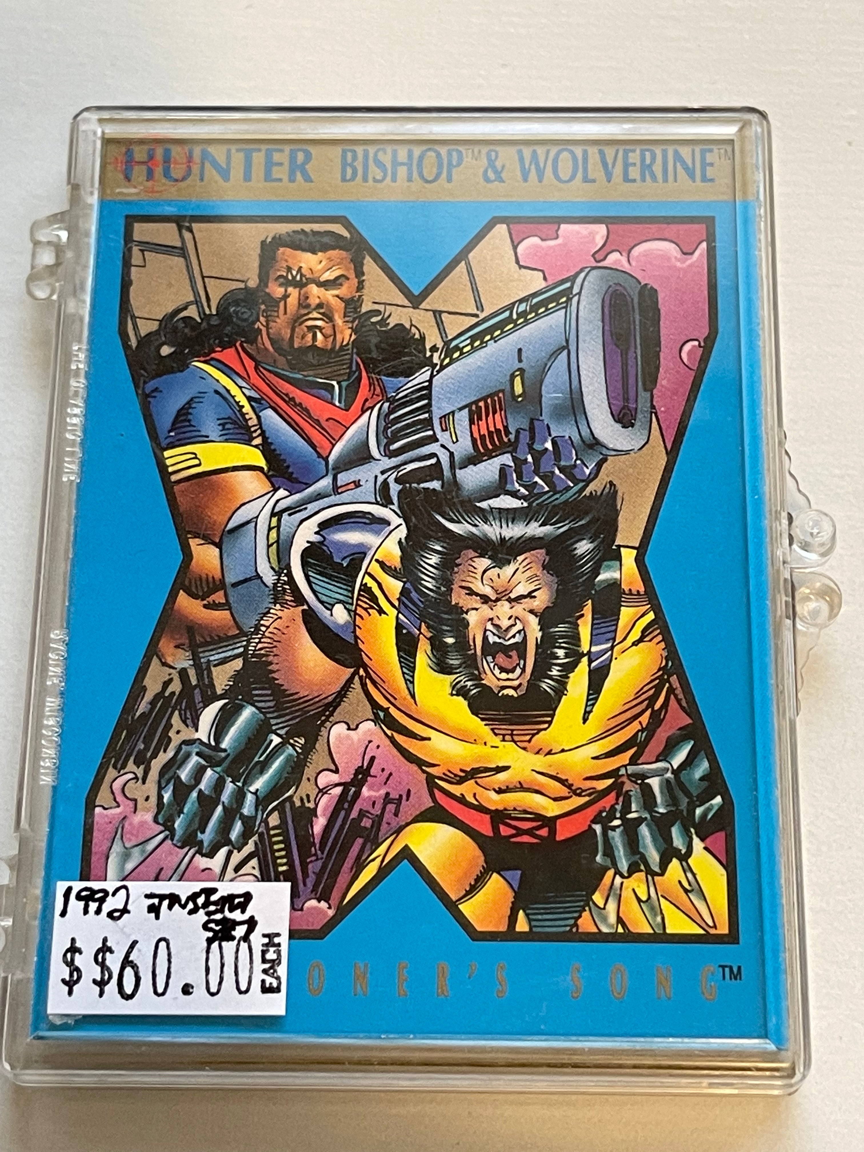 X-Men Marvel rare insert set 1992 X-Men Marvel rare insert set 1992
