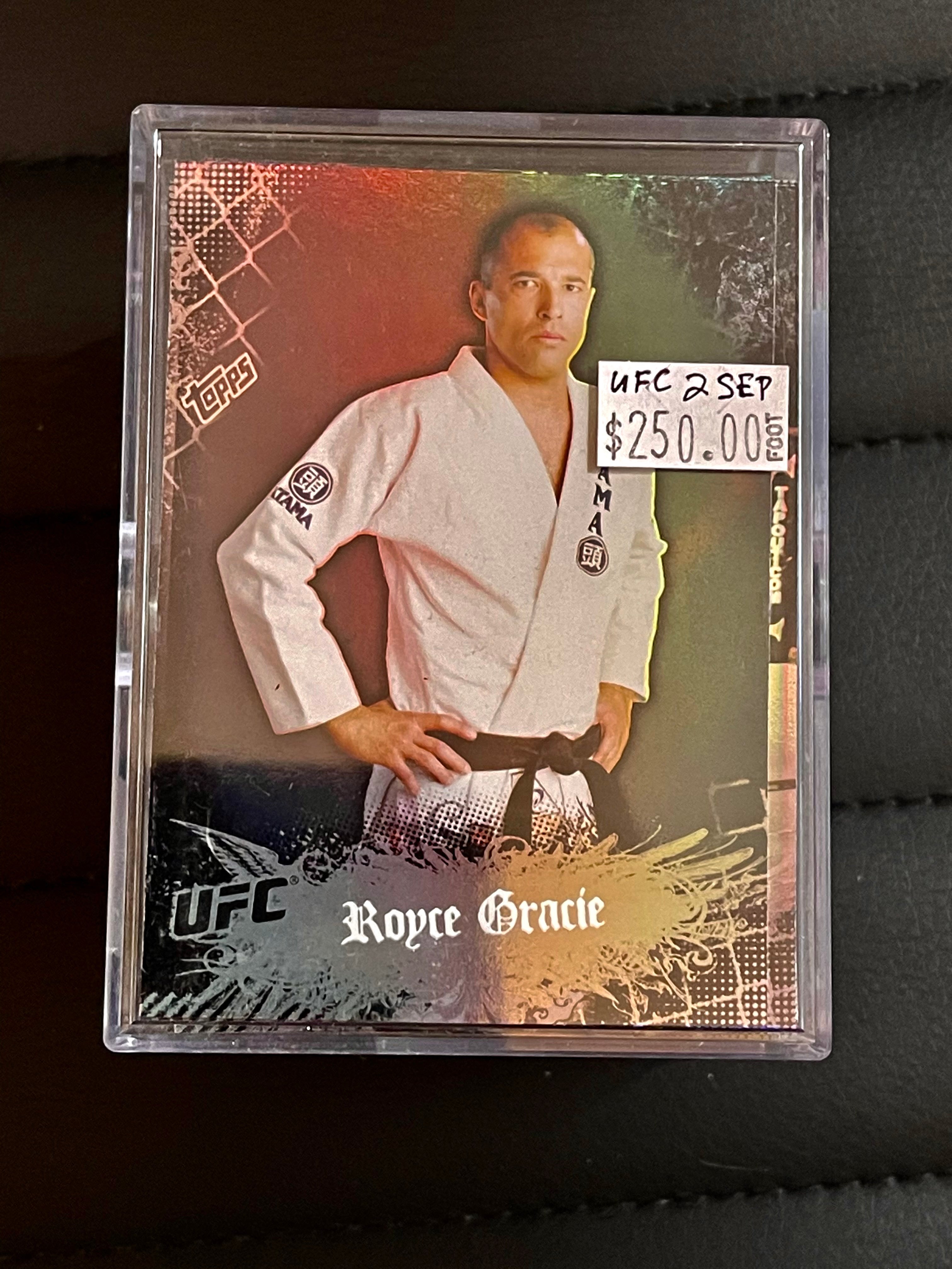 rare ufc cards UFC Topps series 2 foil cards base rare set 2010