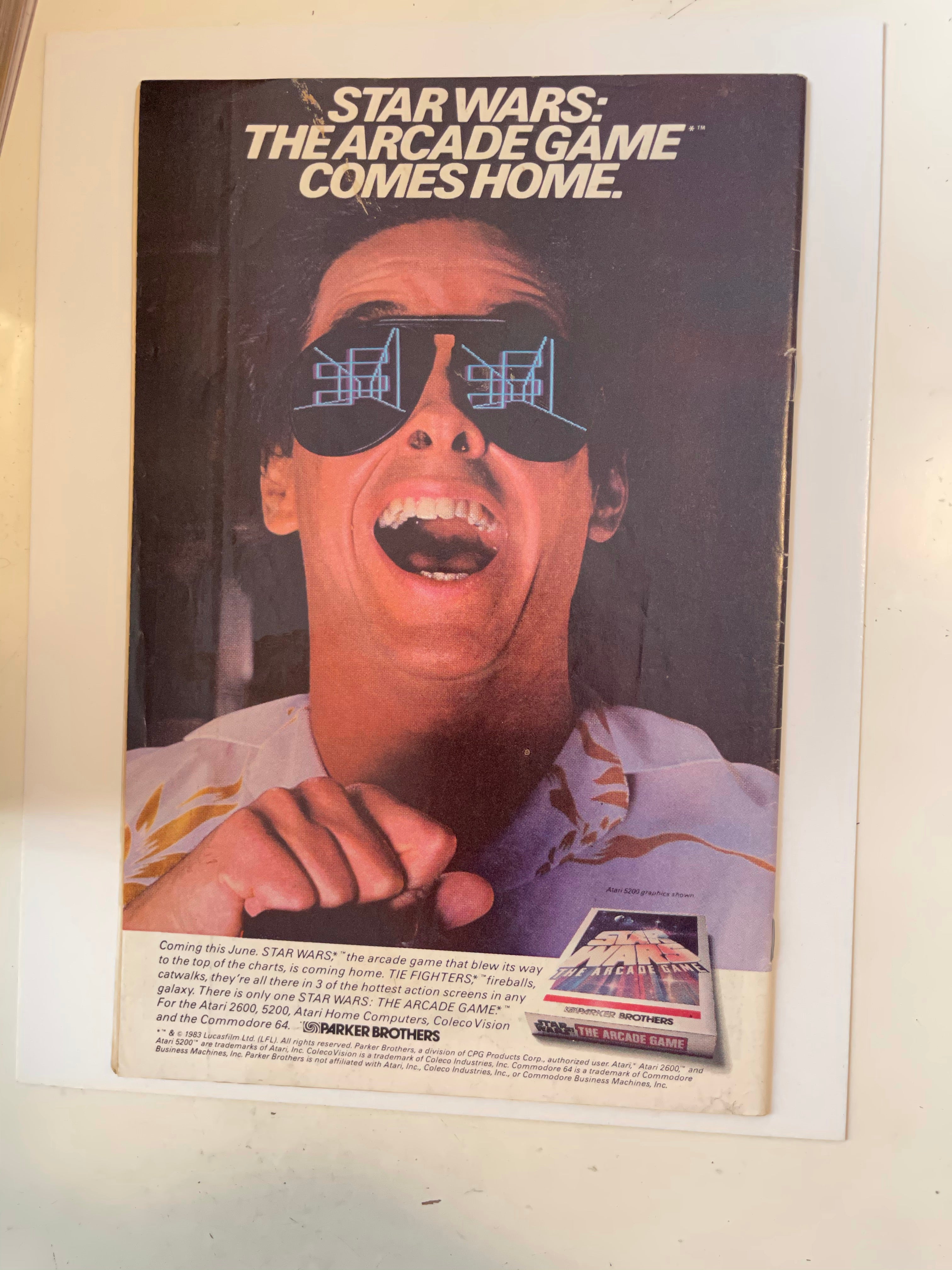 GI Joe # 27 comic book Snake eyes origin issue