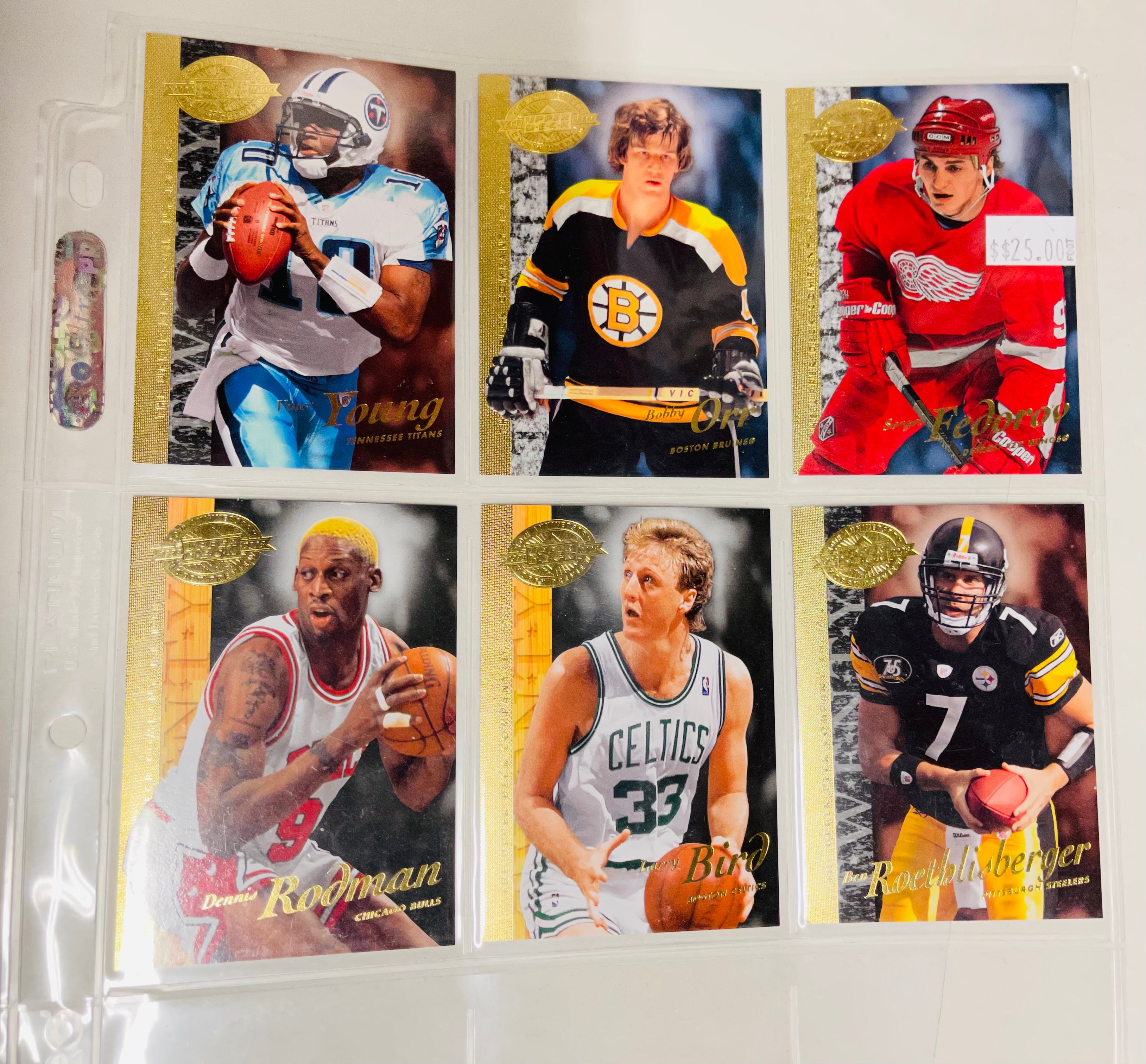 Upper Deck sports cards limited issued preview set 2008