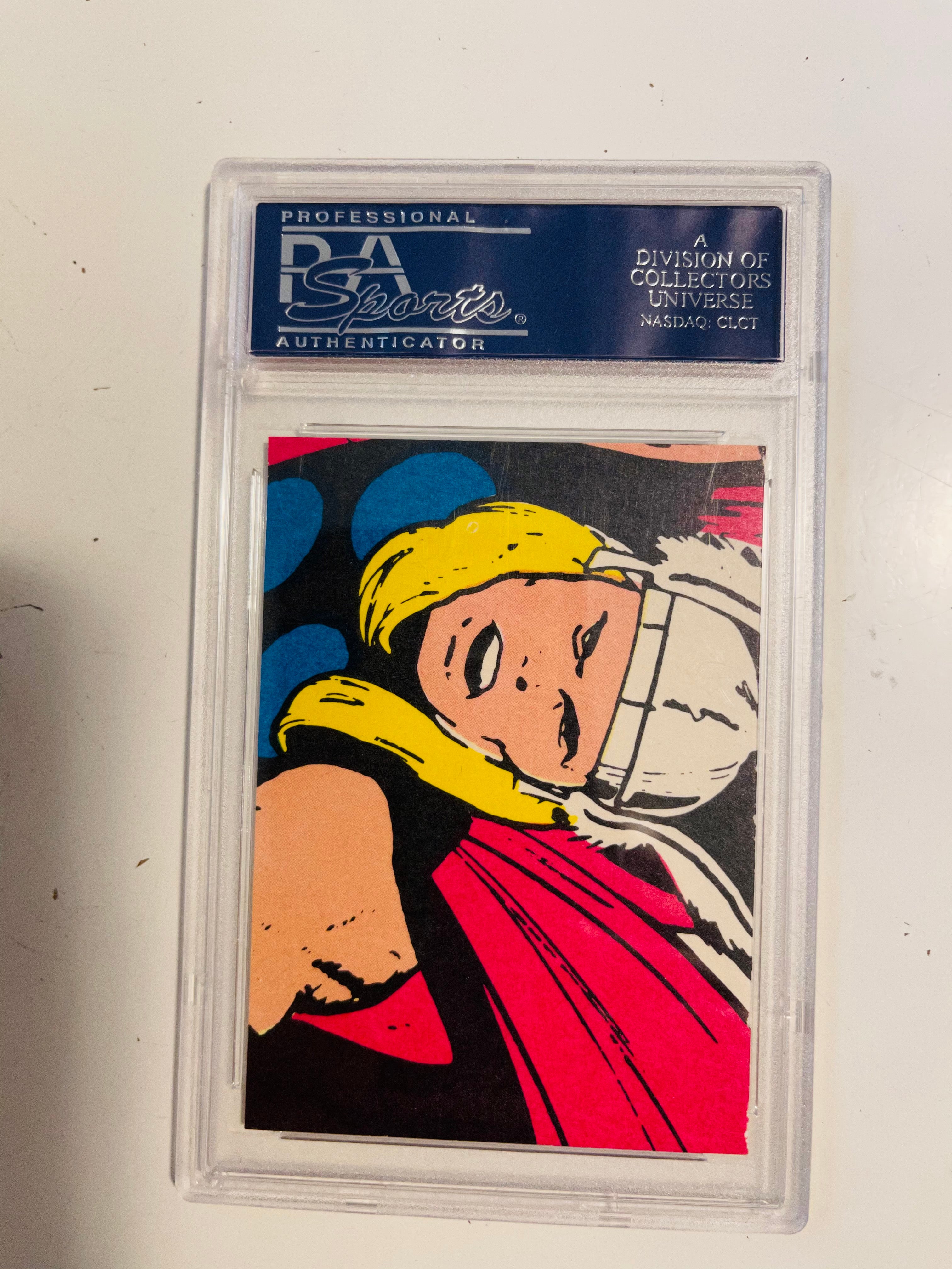 Captain America PSA 7 high grade Donruss card 1966