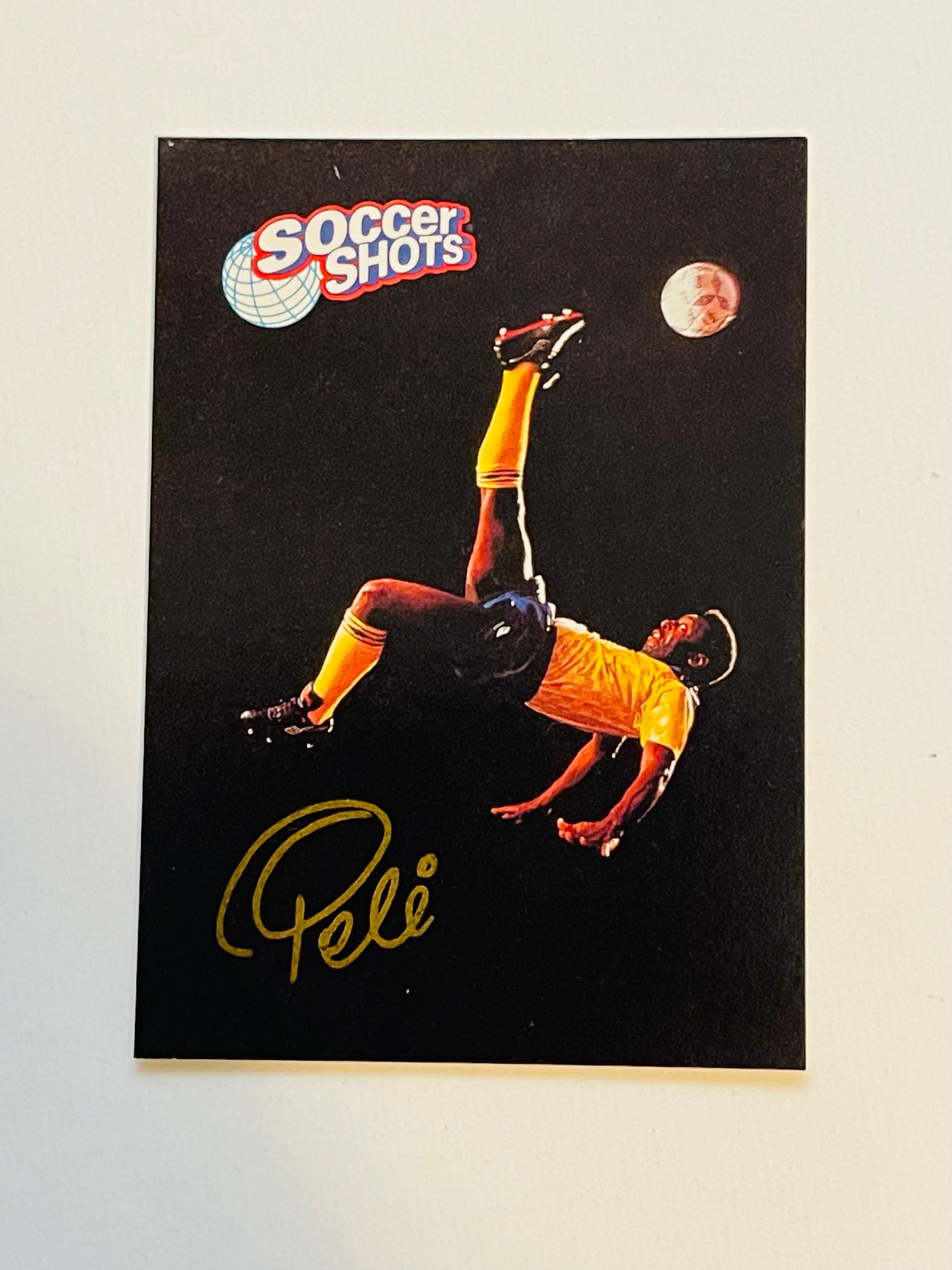 Pele Soccer Shots rare promo card 1991