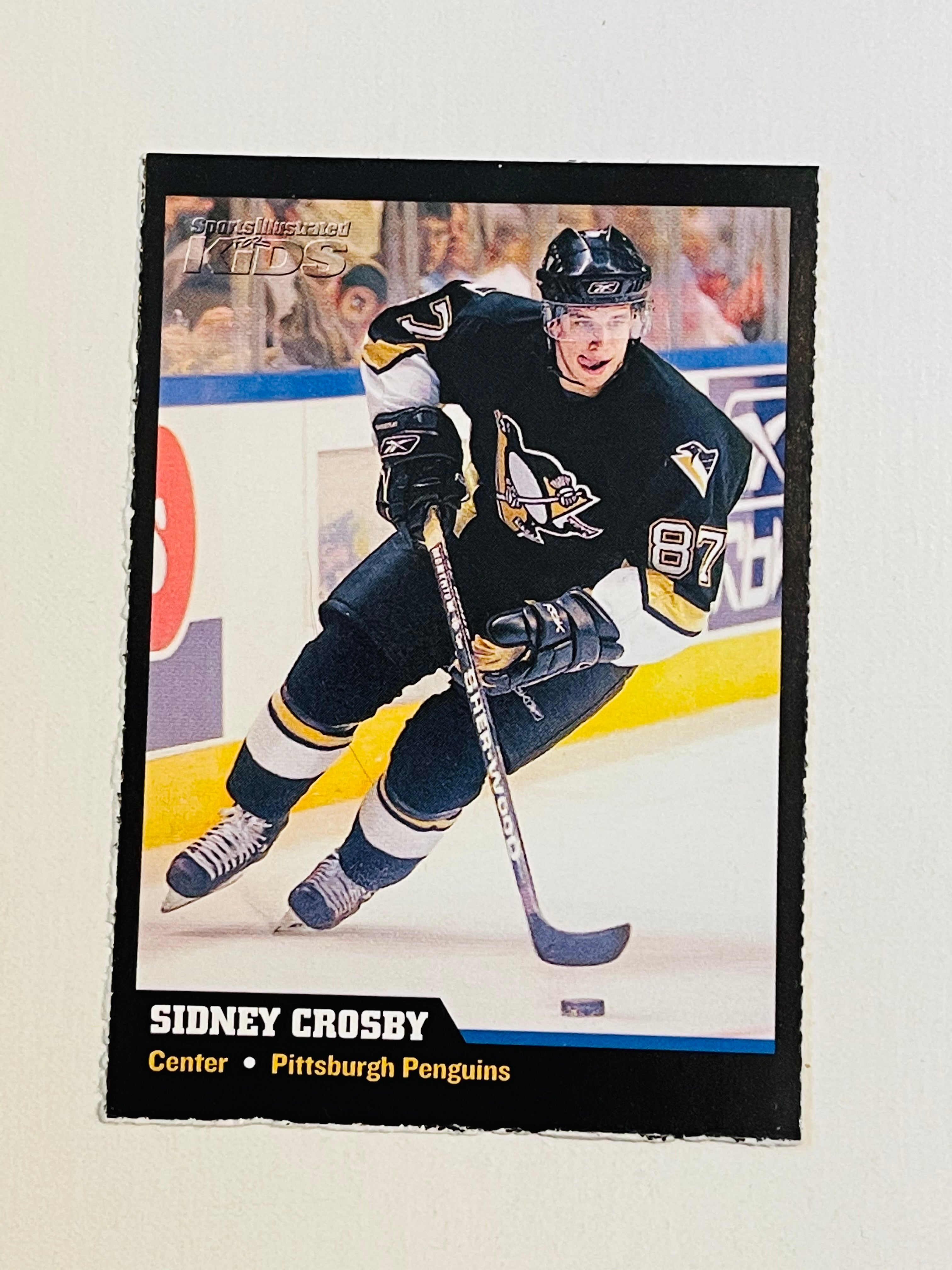 Sidney Crosby Sports Illustrated NHL rookie hockey card 2005