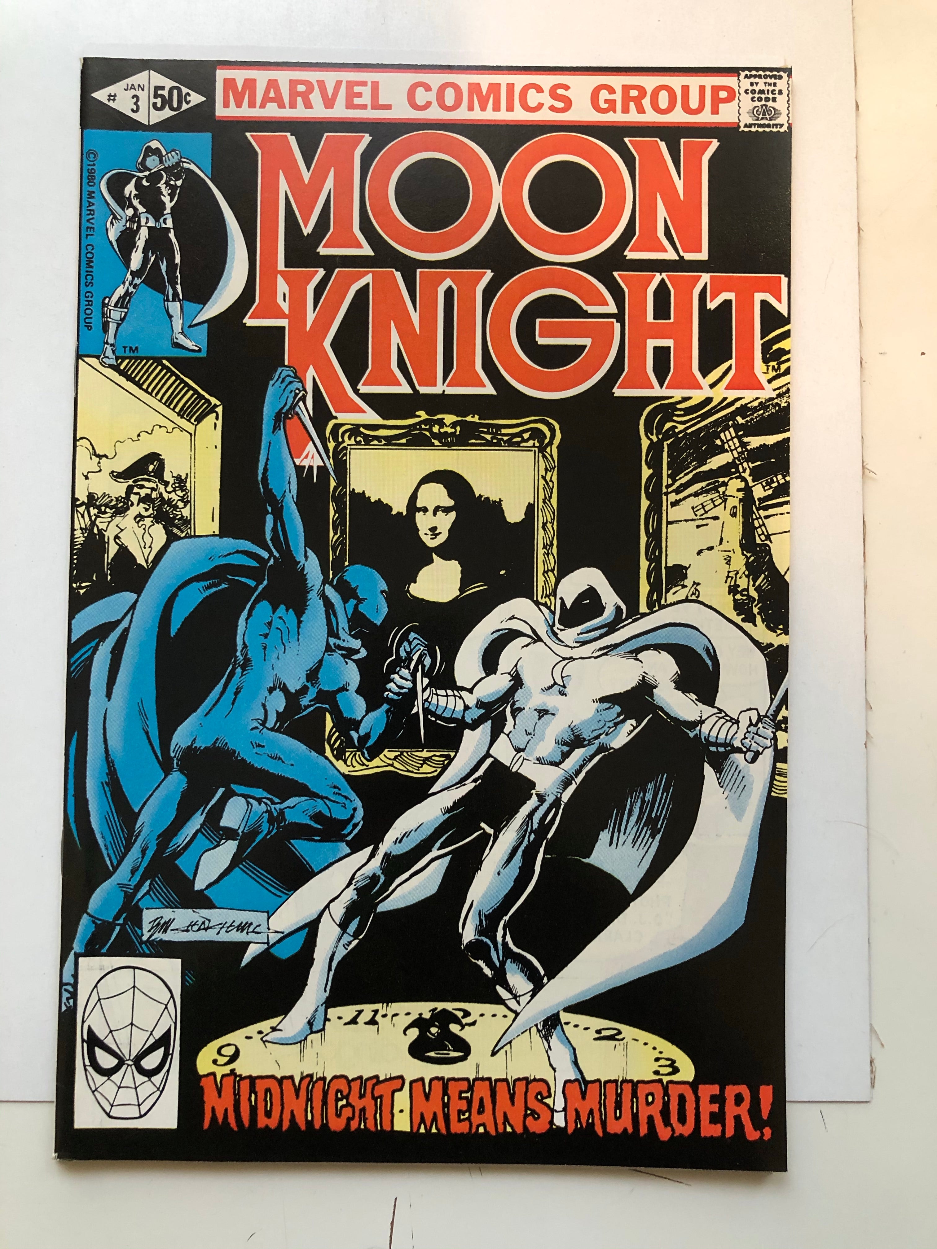 Moon Knight #3 high grade comic book 1981
