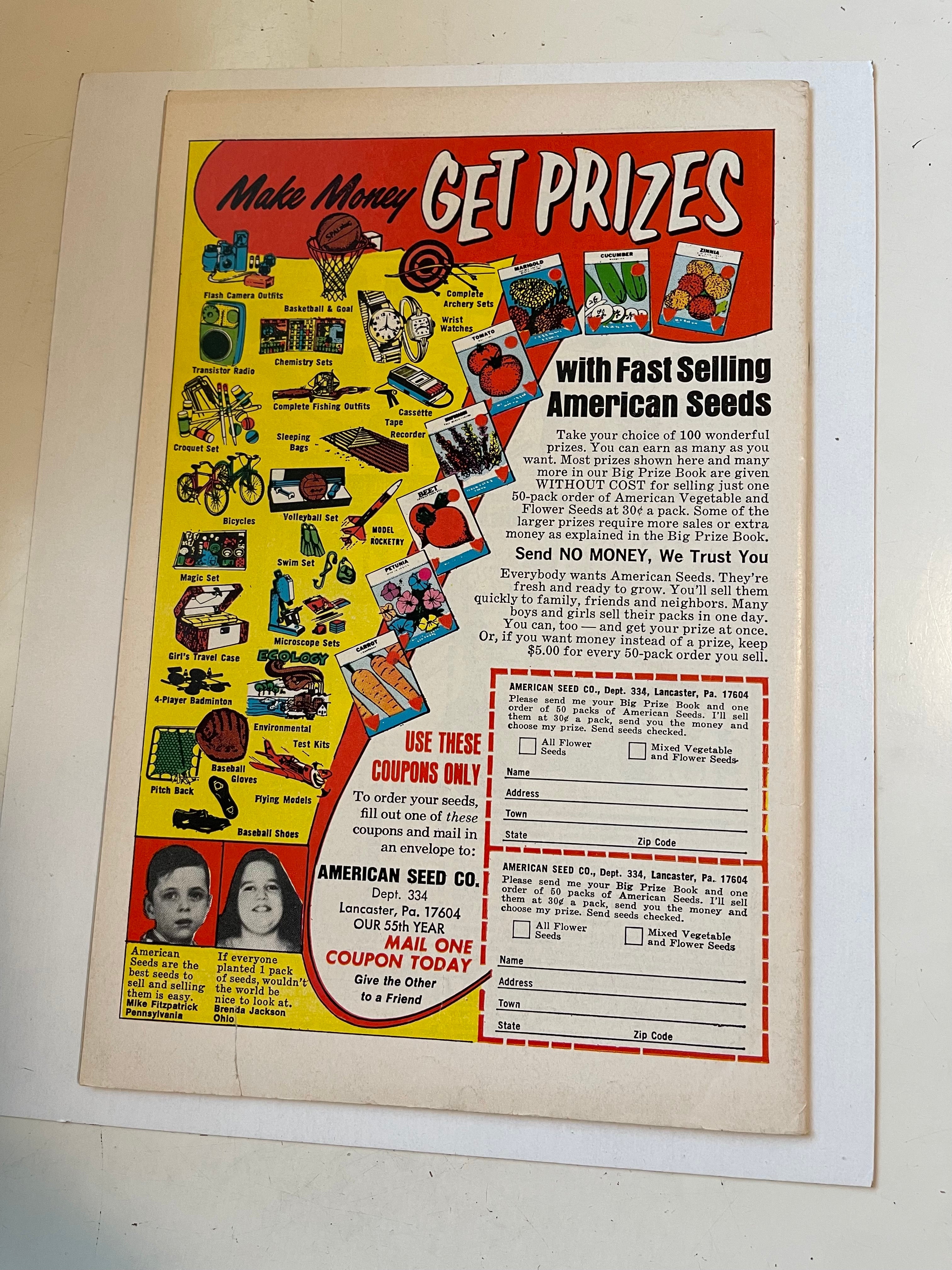 Supergirl #4 Vf comic book 1973