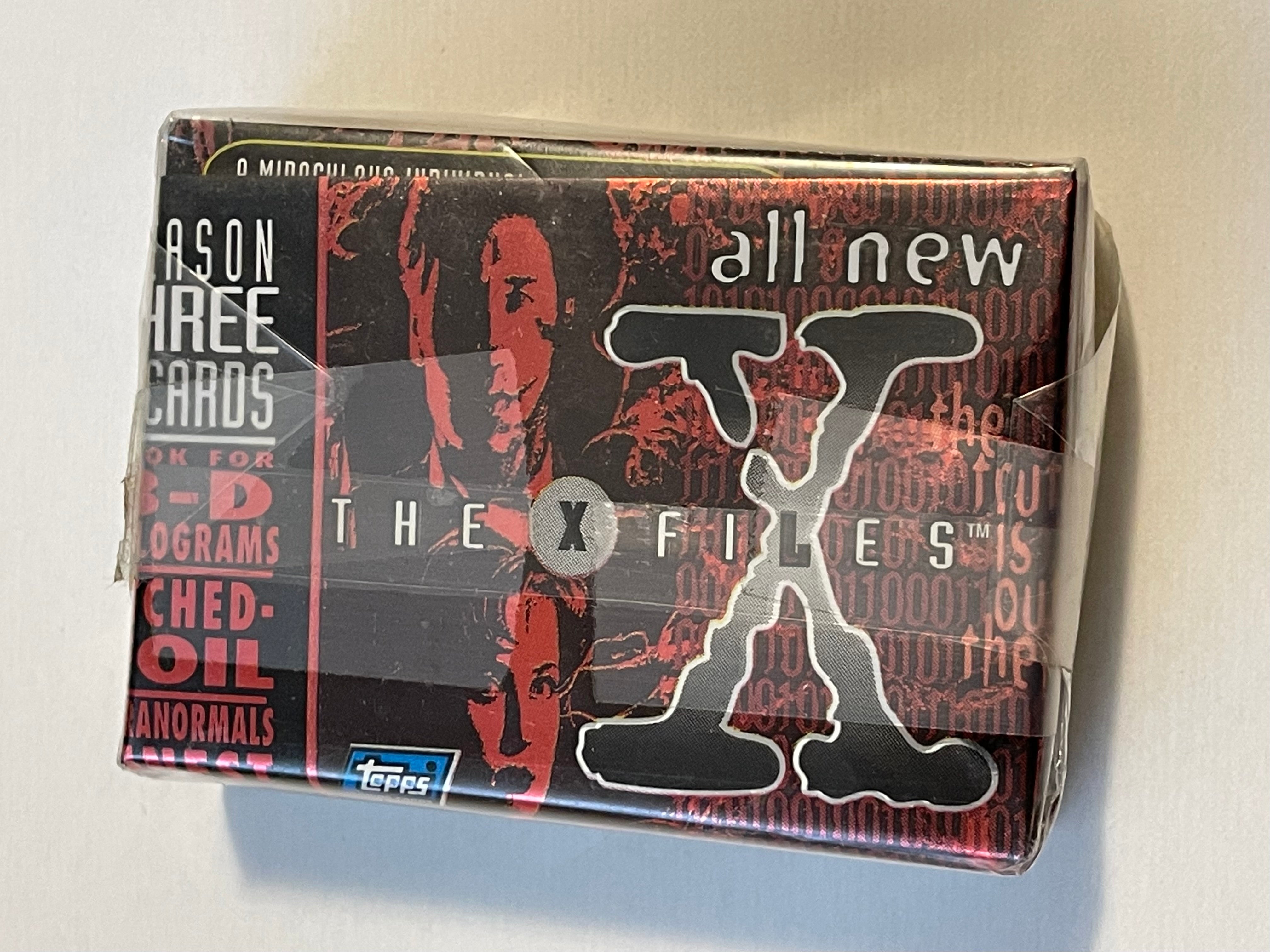 X-Files season 3 rare parallel cards set