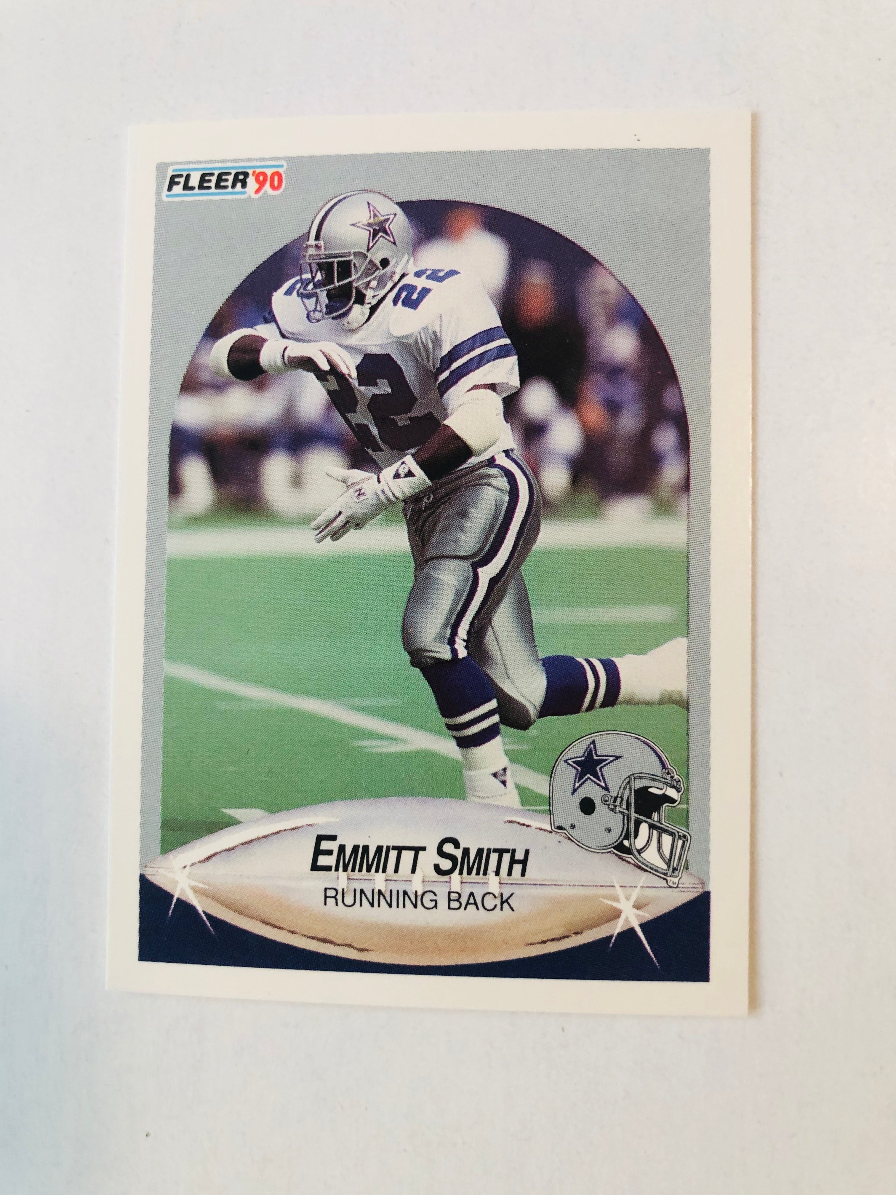 Emmitt Smith rookie update high grade football rookie card