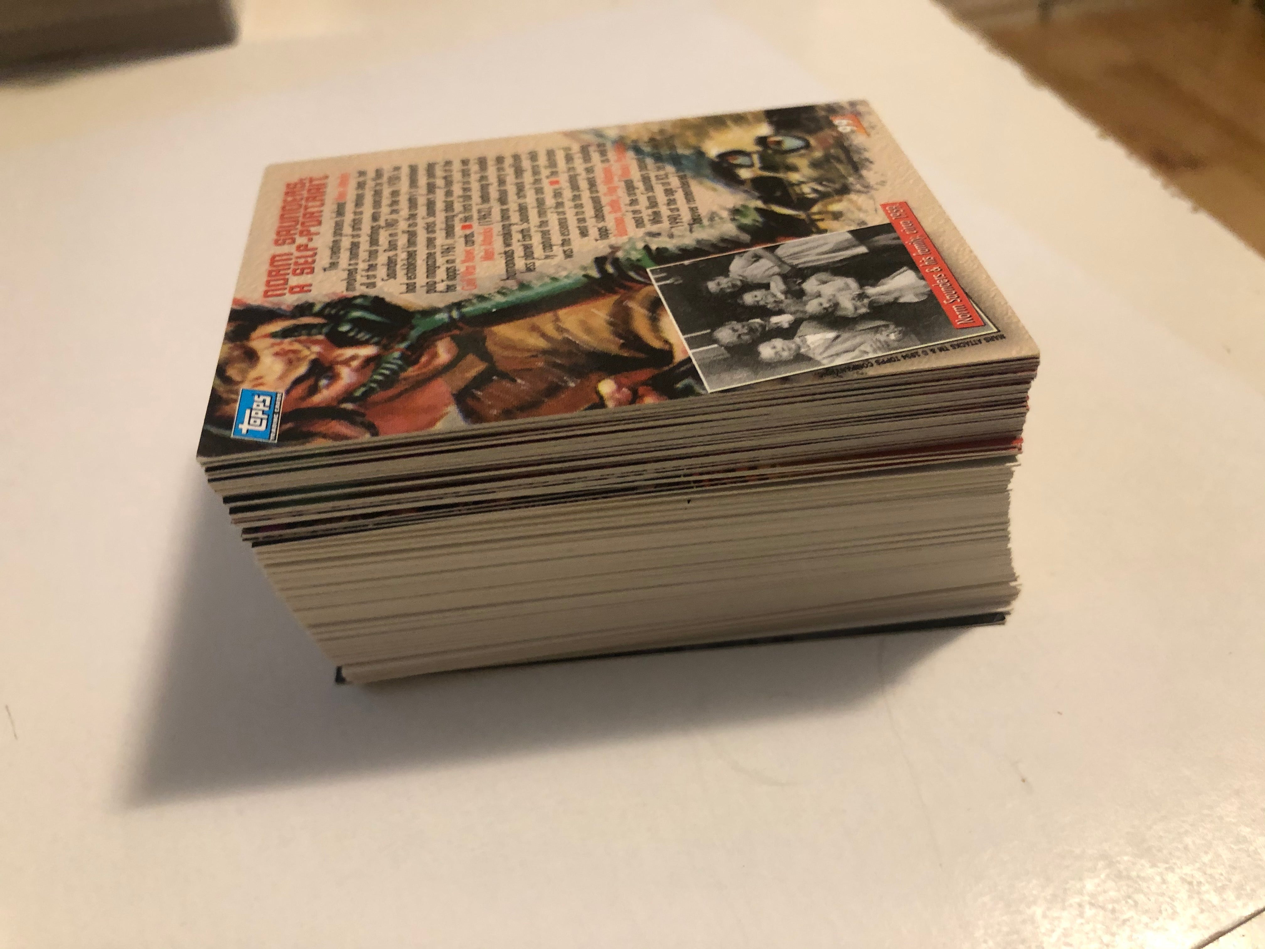 Mars Attacks Topps Archives cards set 1994