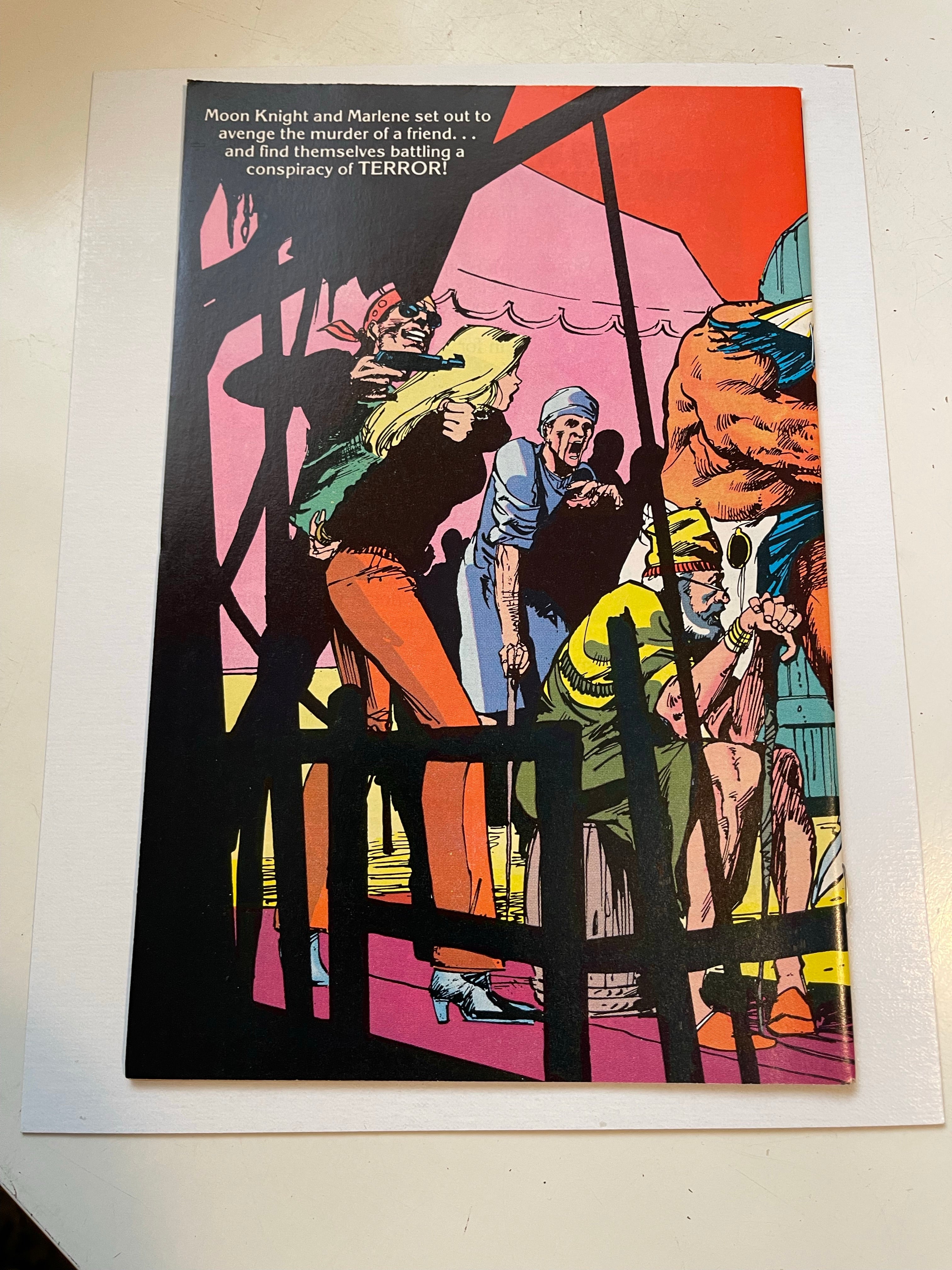 Moon Knight #18 high grade comic book 1980s