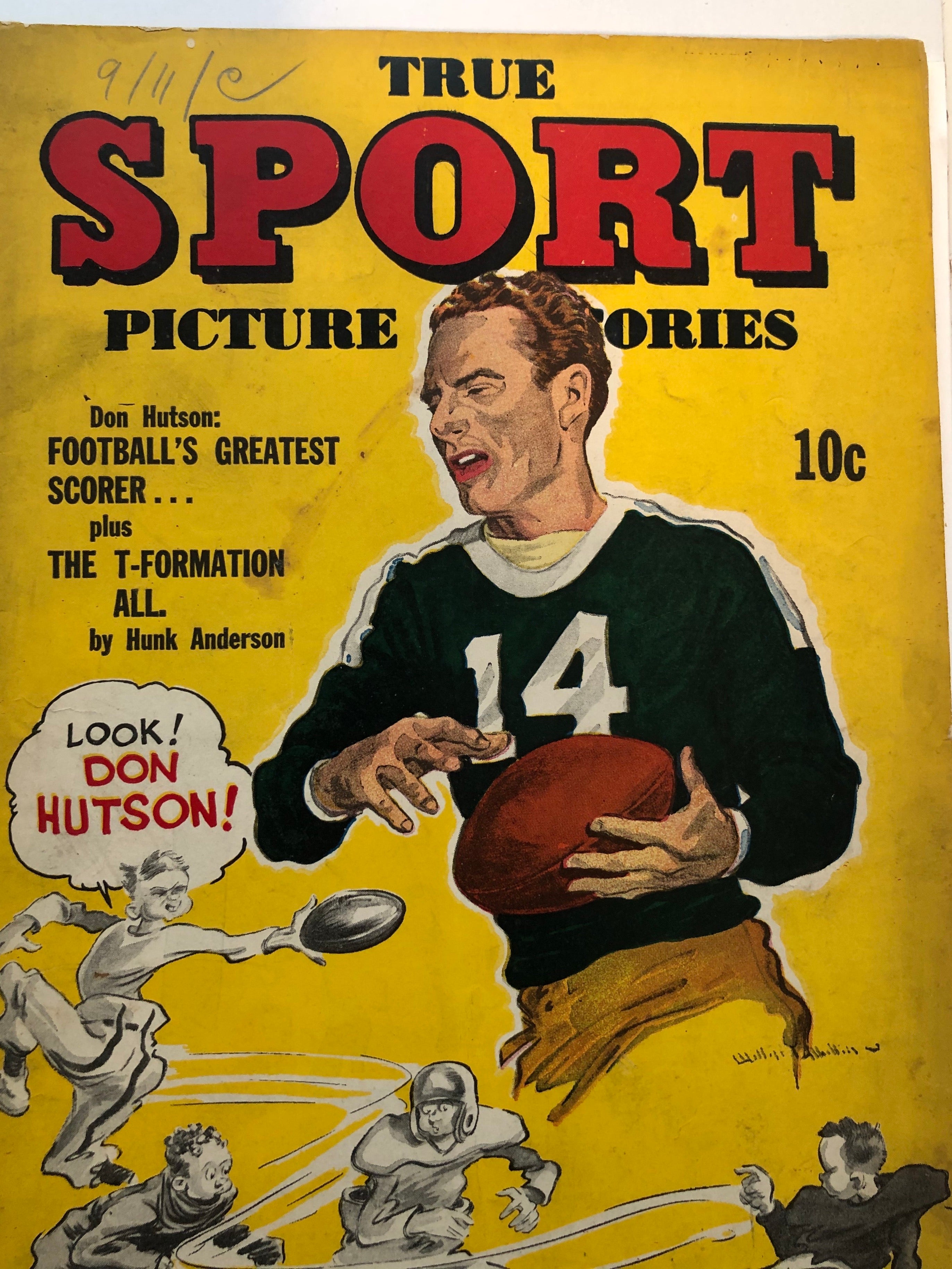 True Sports comic book 1944