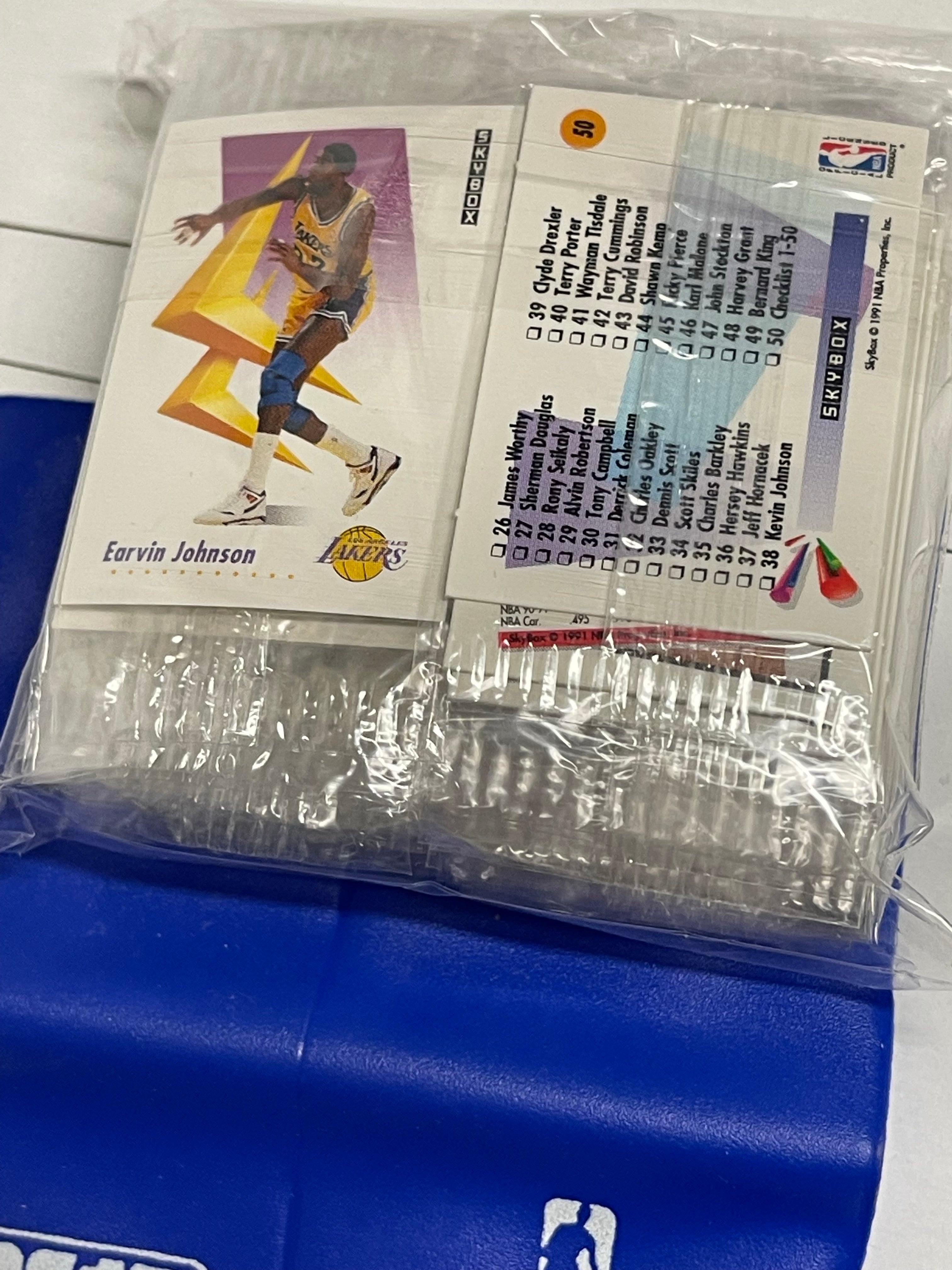 NBA Skybox Basketball Hostess Chips rare mini-cards set with rare pouch 1992