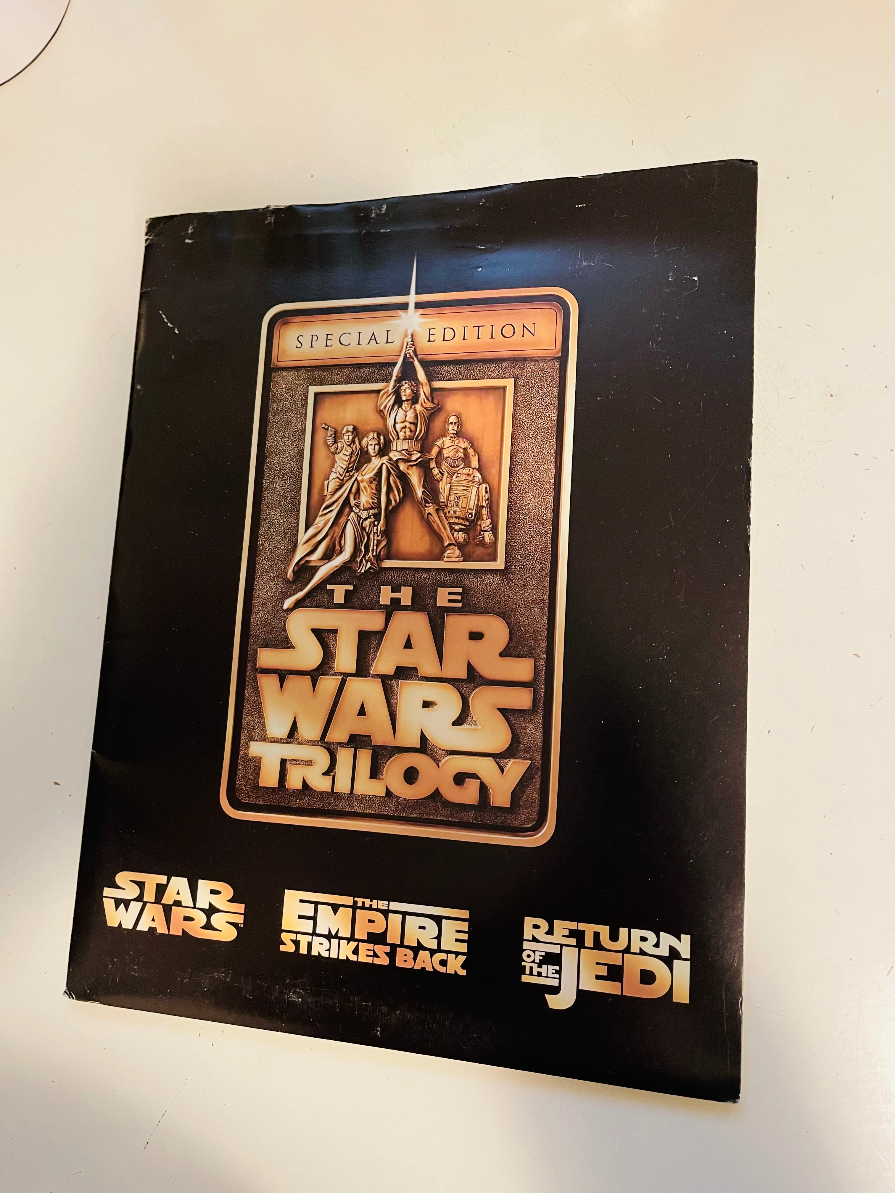 Star Wars Trilogy rare press kit with photos 1997