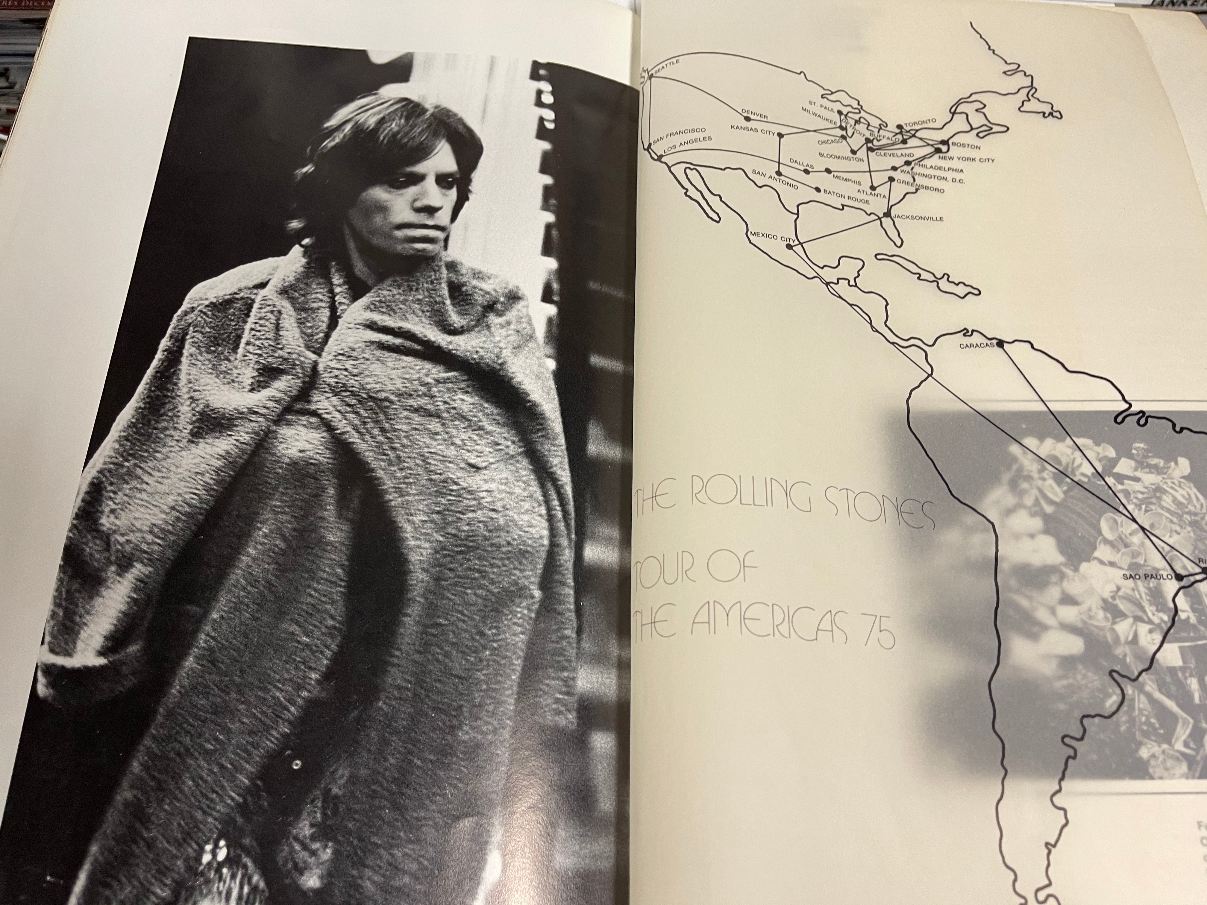 Rolling Stones rare Tour of the Americas concert program 1975
