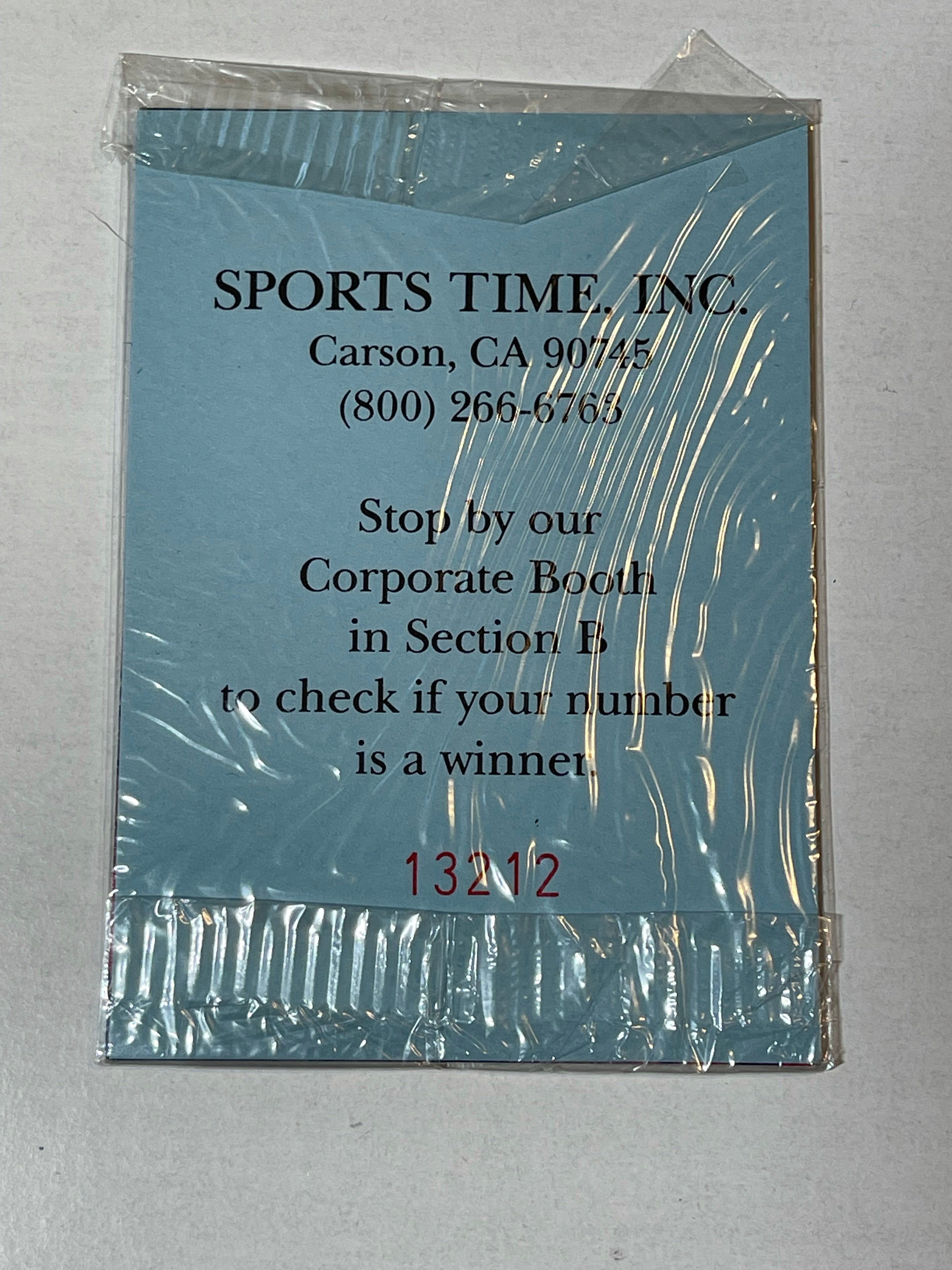 Marilyn Monroe Sports time inch numbered factory sealed promo pack 1995