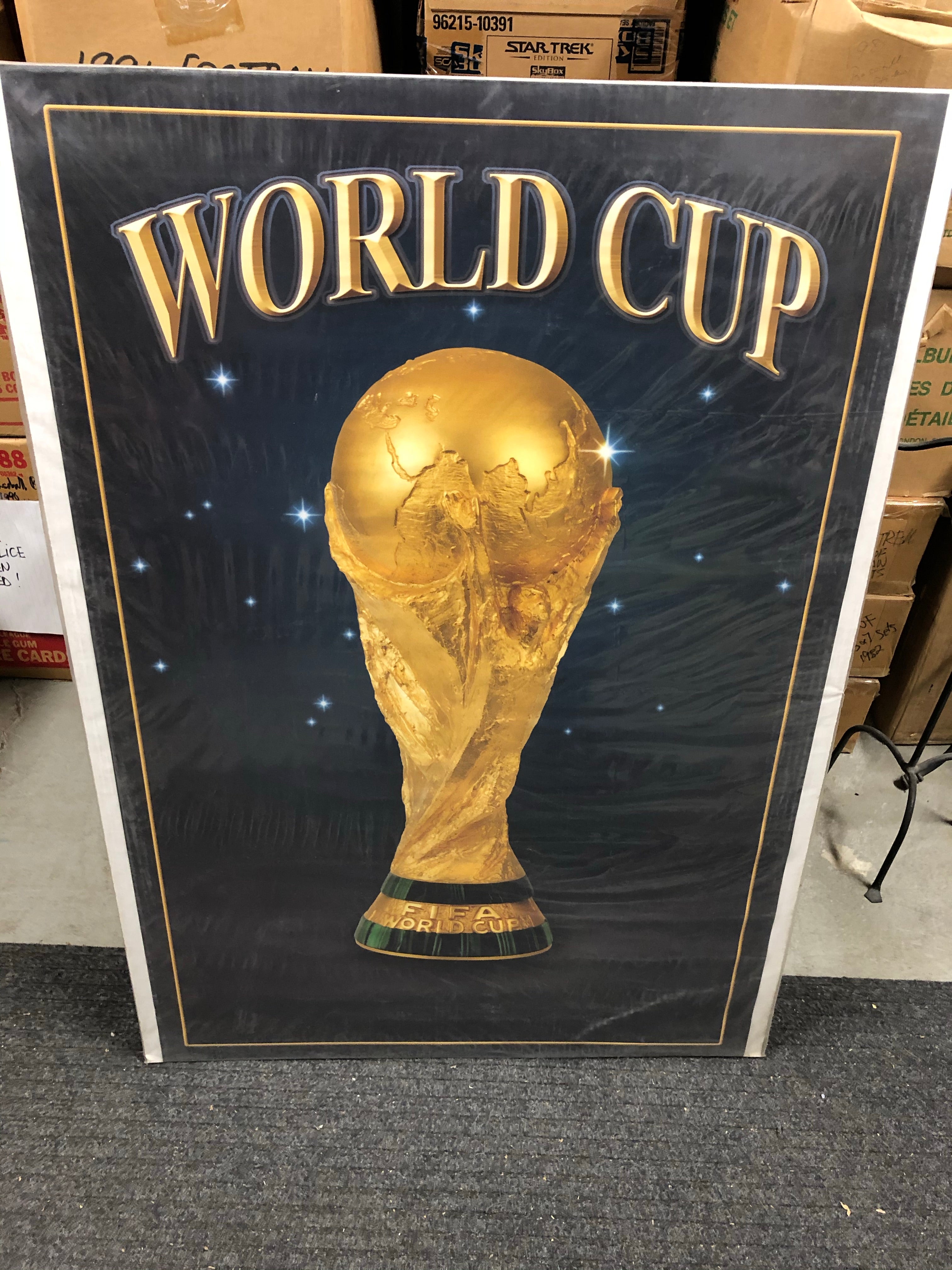 World Cup Soccer original vintage poster 2000