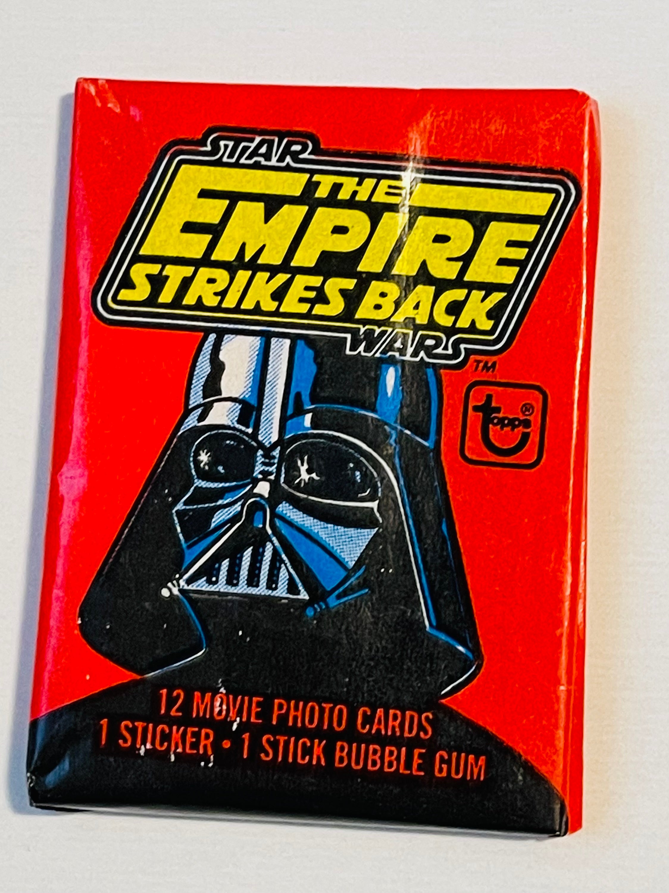 Star Wars Empire Strikes Back series 1 movie cards sealed pack 1981