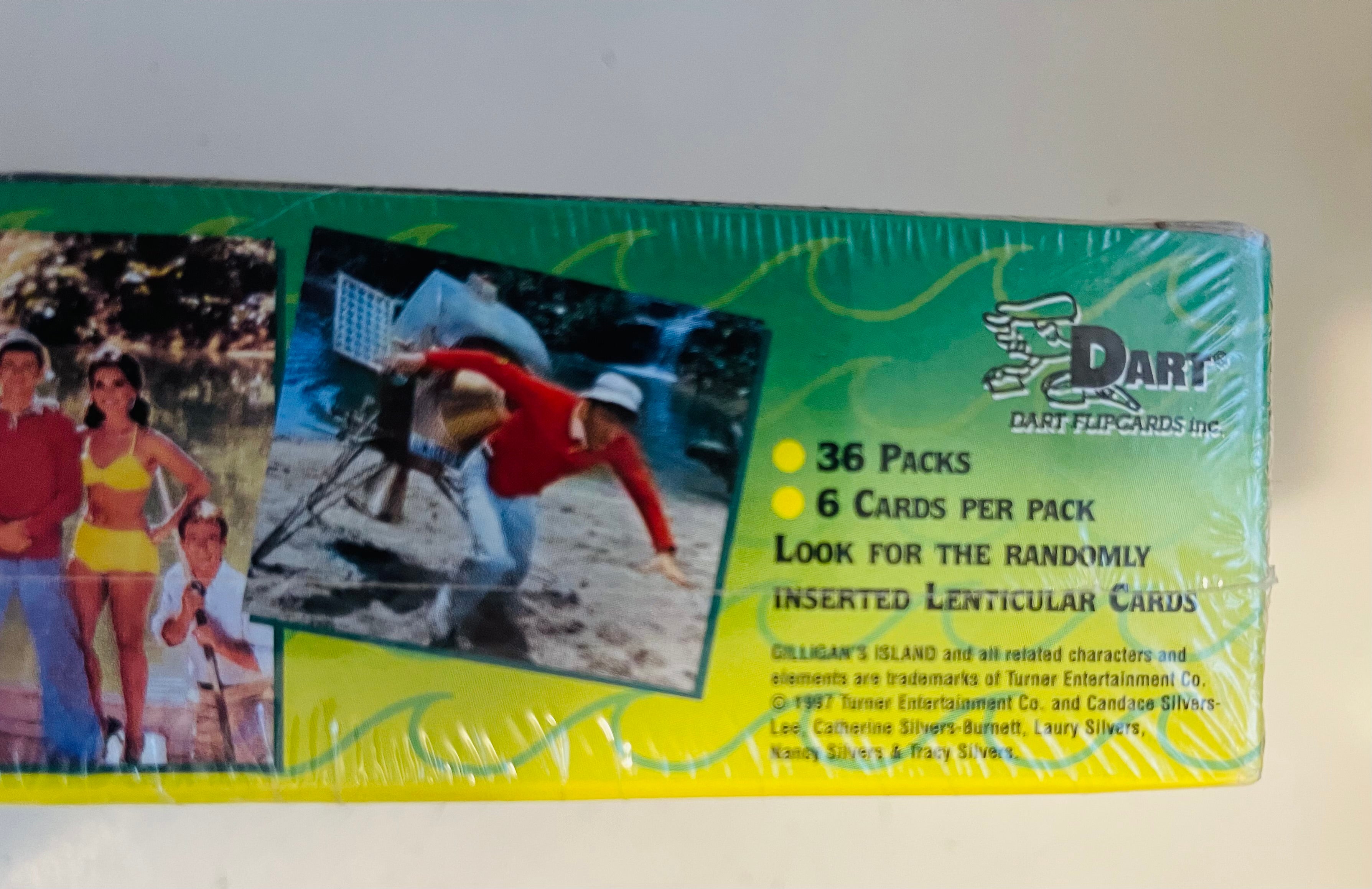 Gilligan’s Island TV show cards factory sealed box 1998