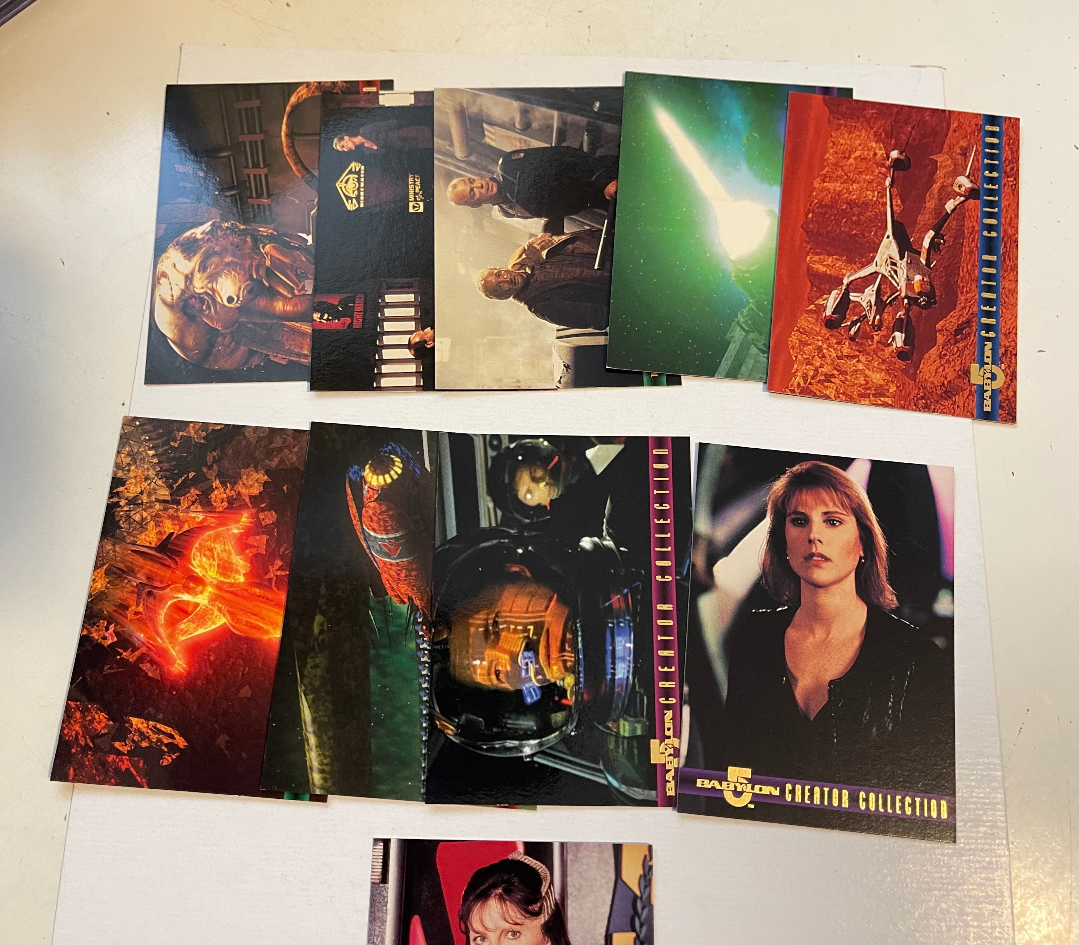 Babylon 5 creator collection insert cards set 1996