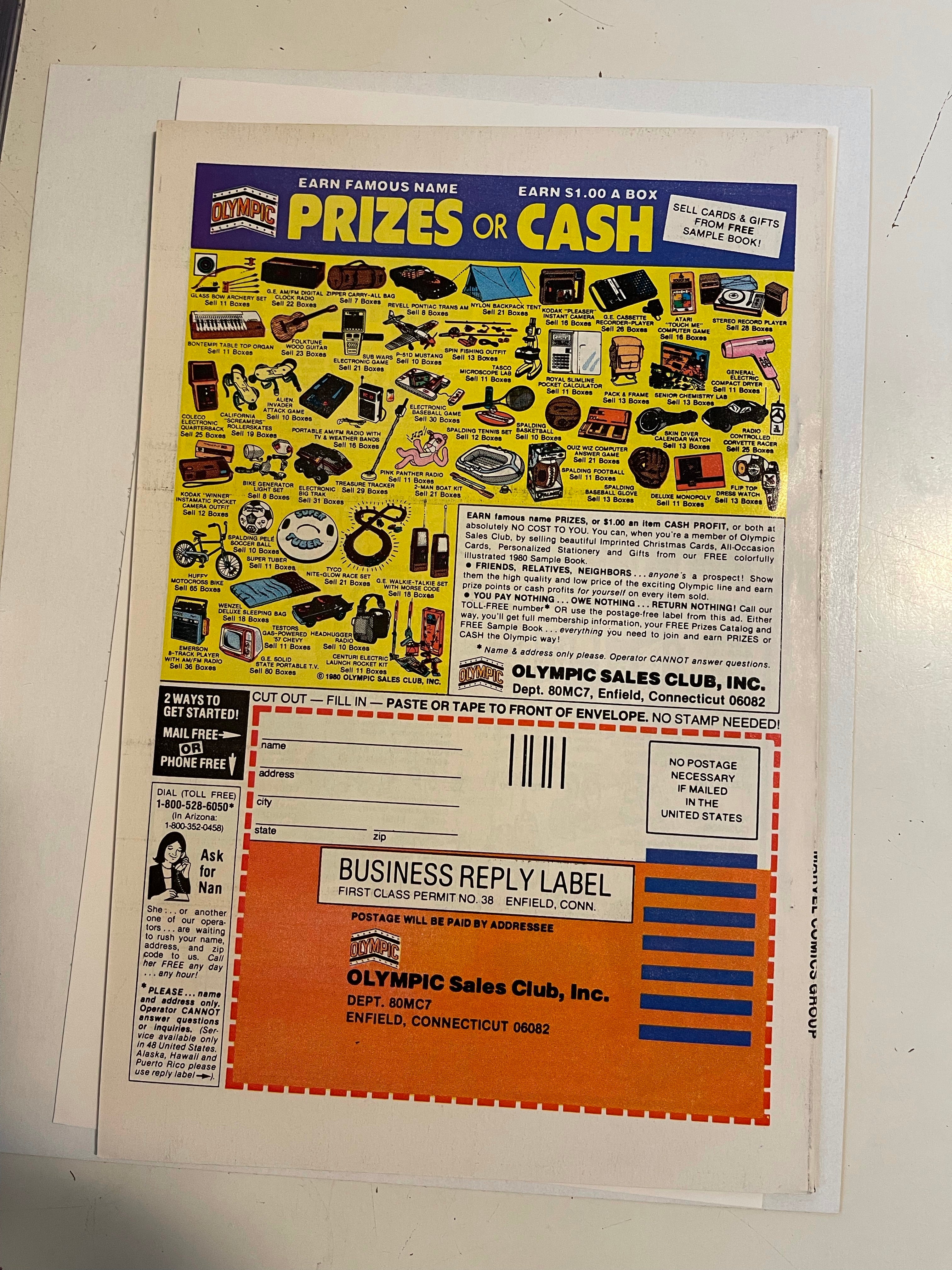 Avengers #200 Vf/Nm high grade comic book 1980