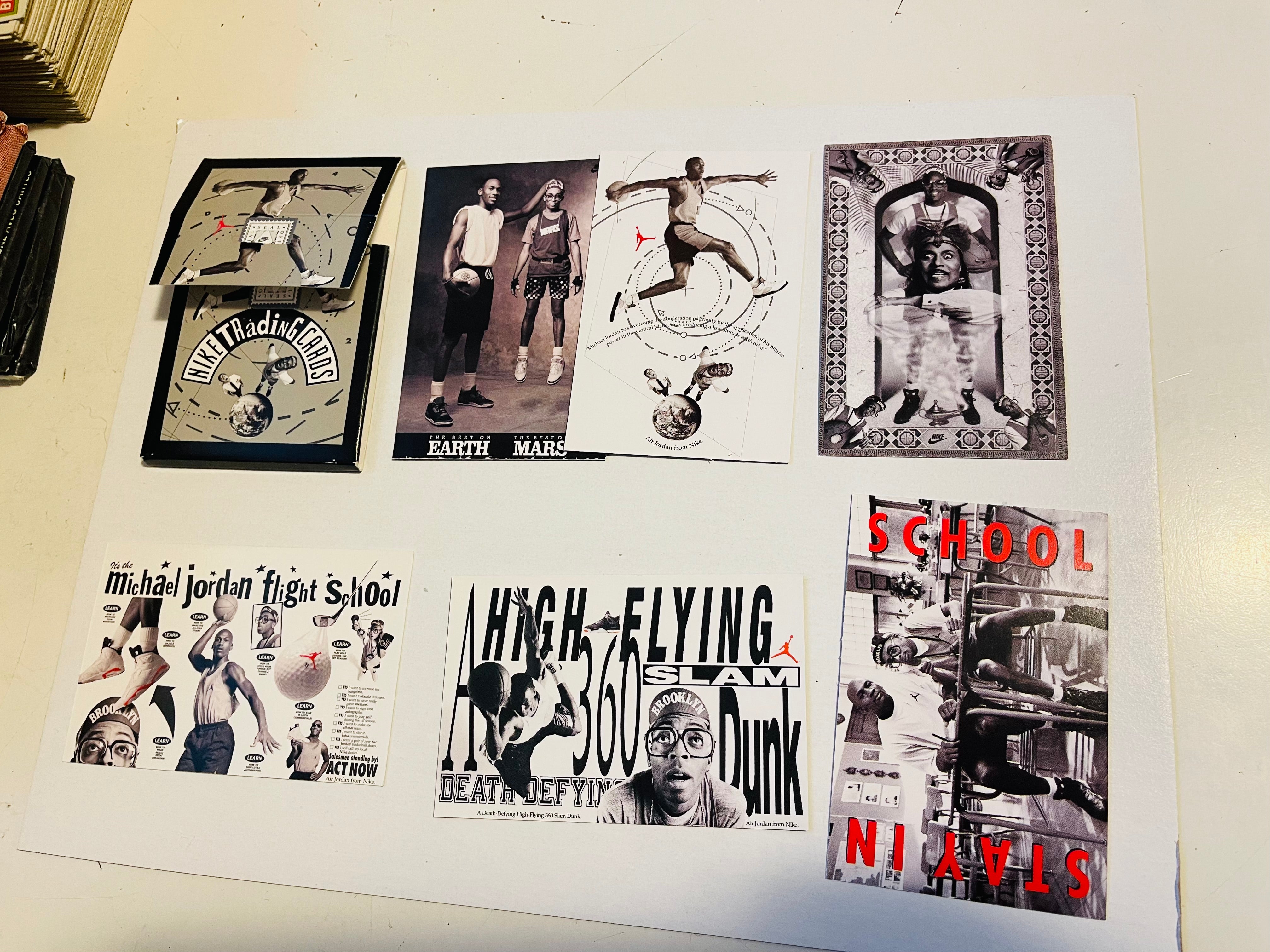 Michael Jordan rare Basketball NIKE cards box set 1991