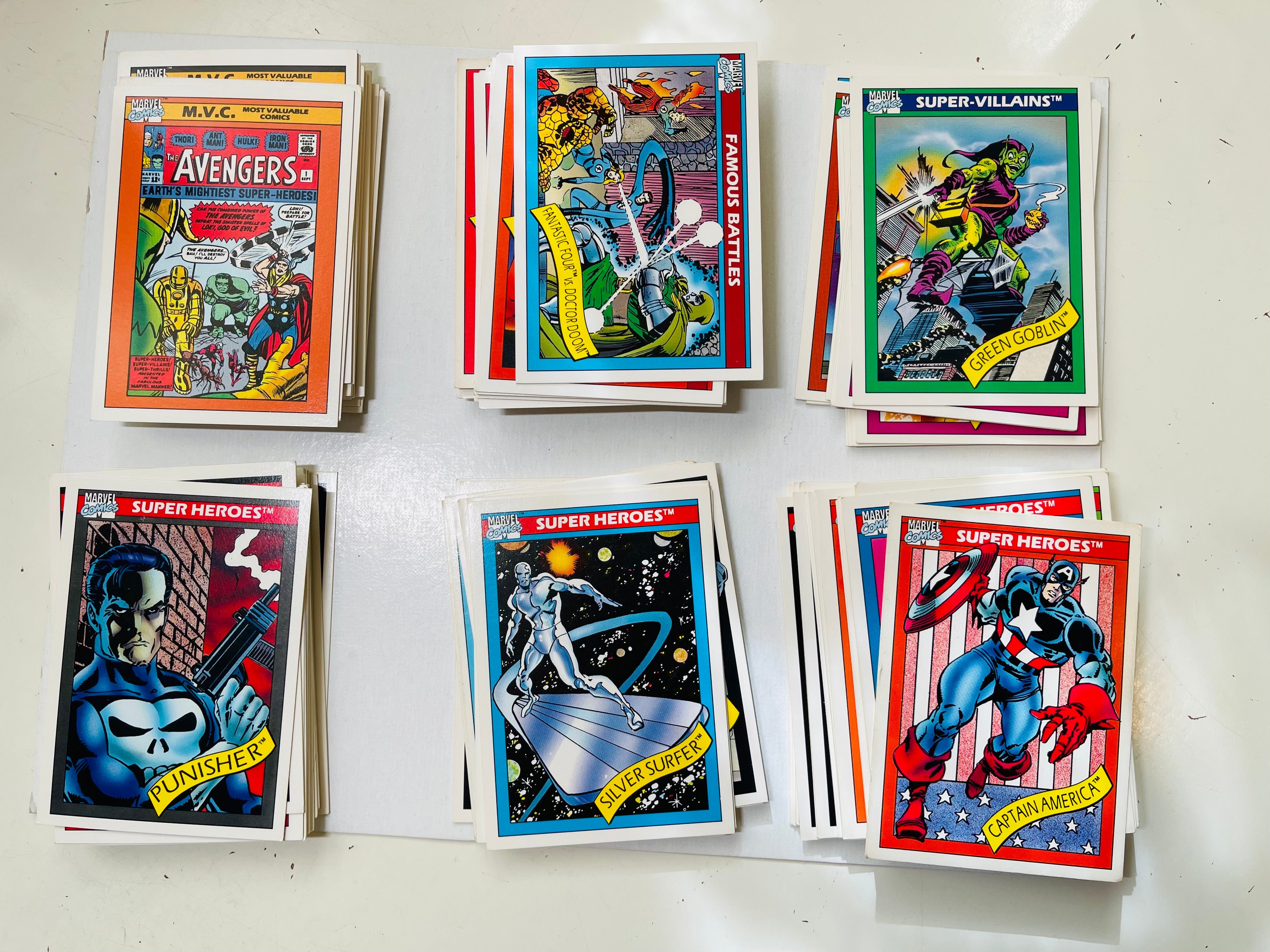 1990 Impel outlet Marvel Universe Series 1 Complete Card Set