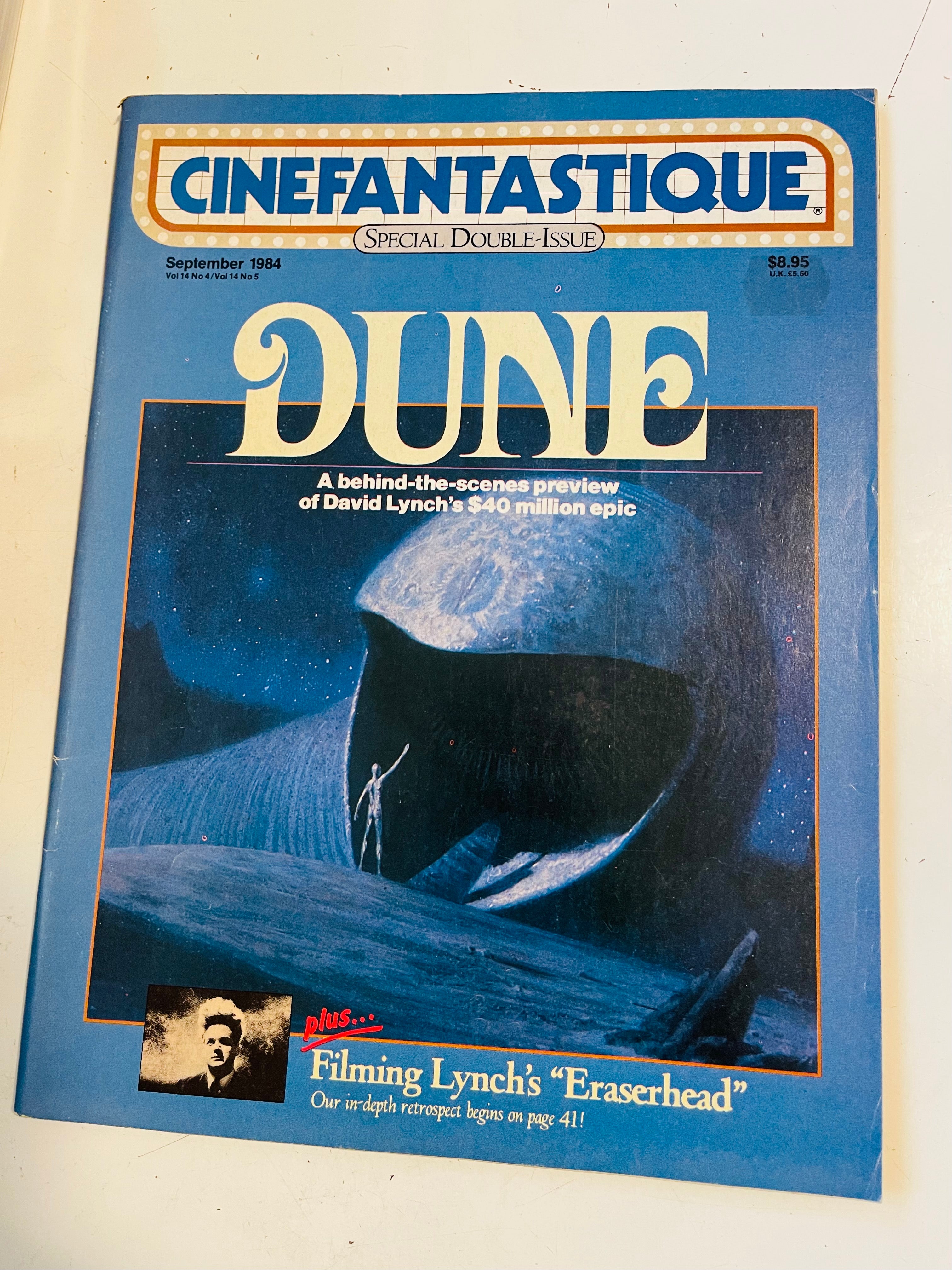 Dune movie Cinefantastic vintage movies magazine 1984