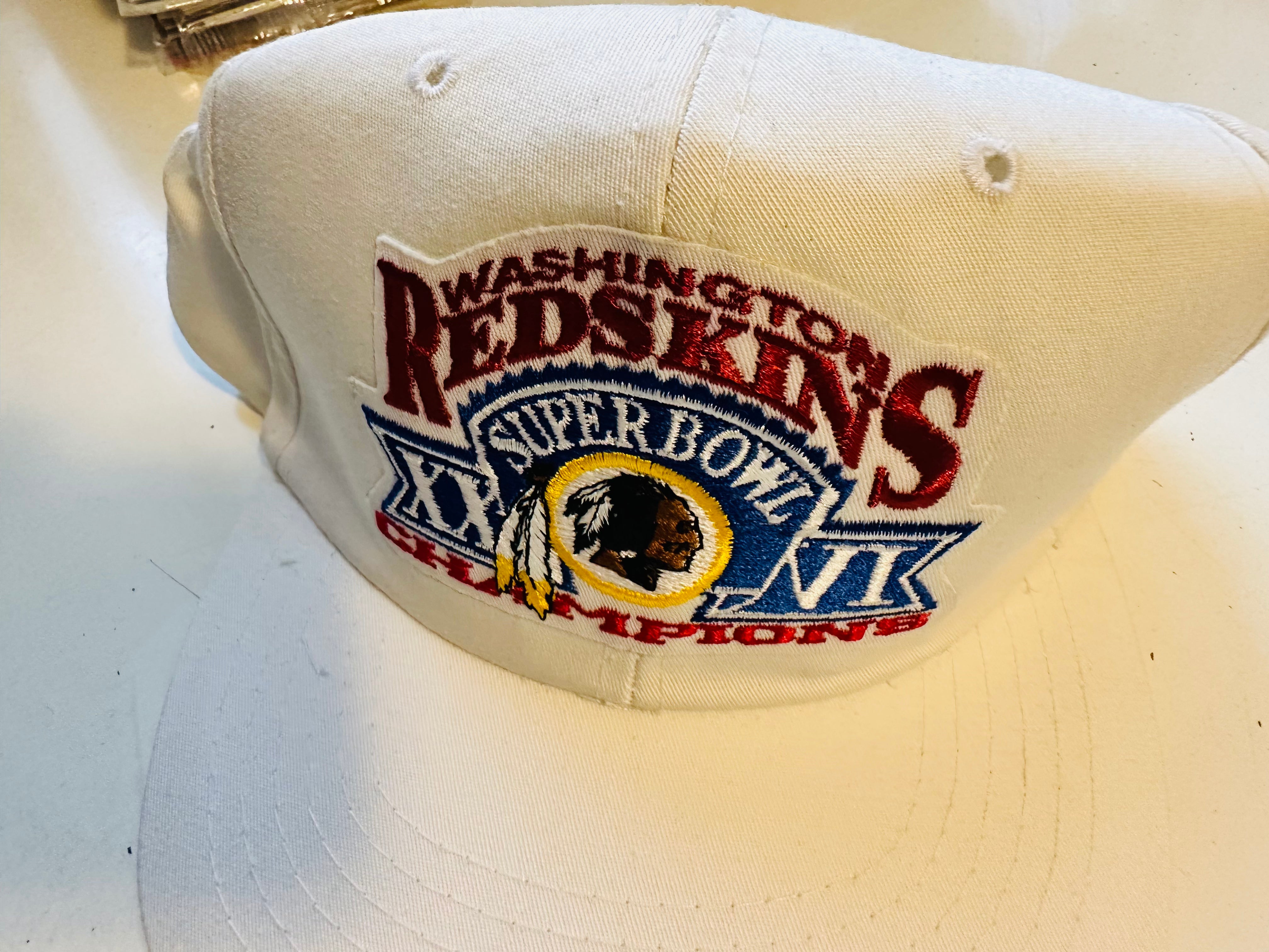 Washington Redskins Super Bowl winning hat