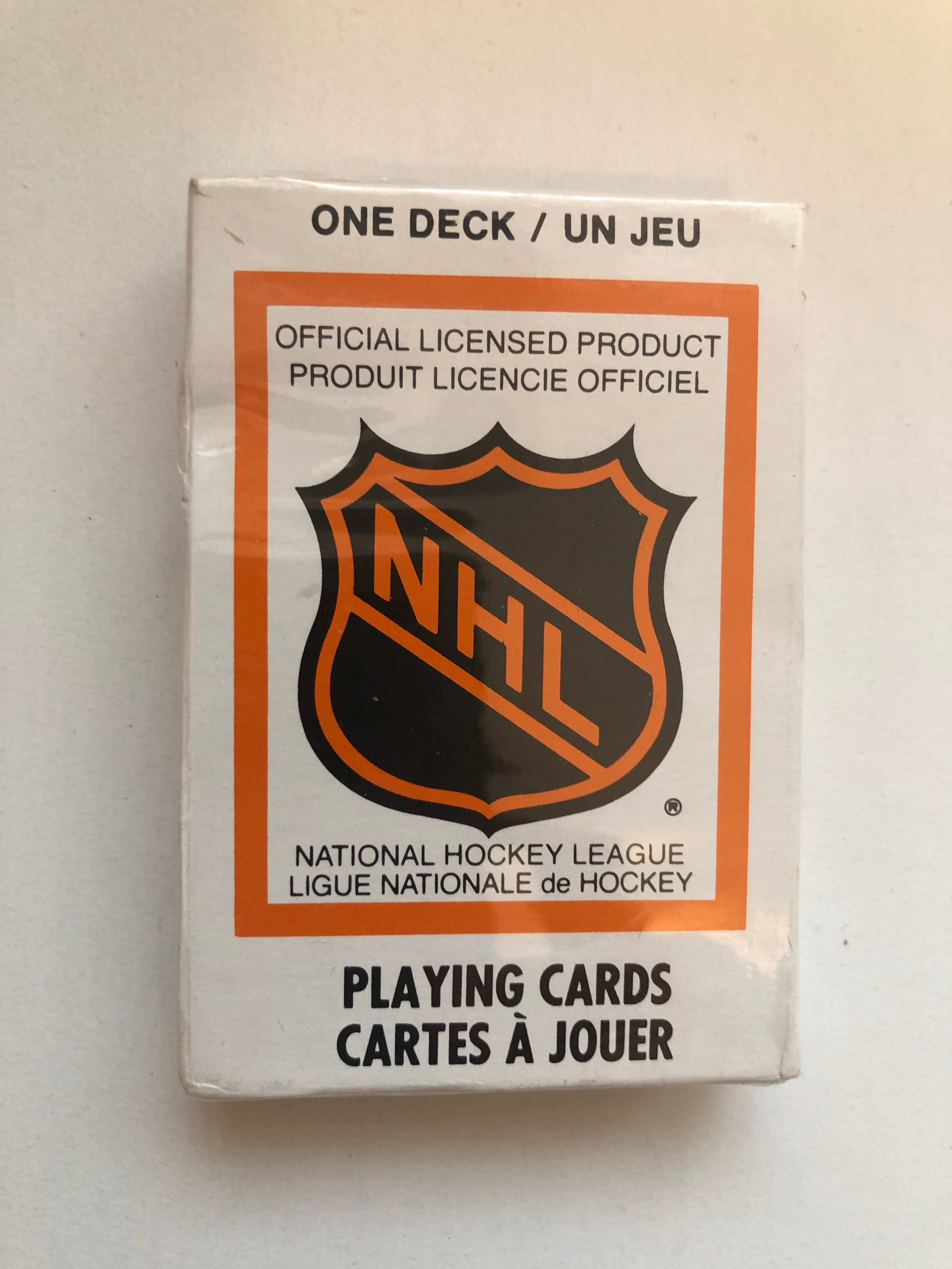 Winnipeg Jets hockey factory sealed playing cards deck 1980s