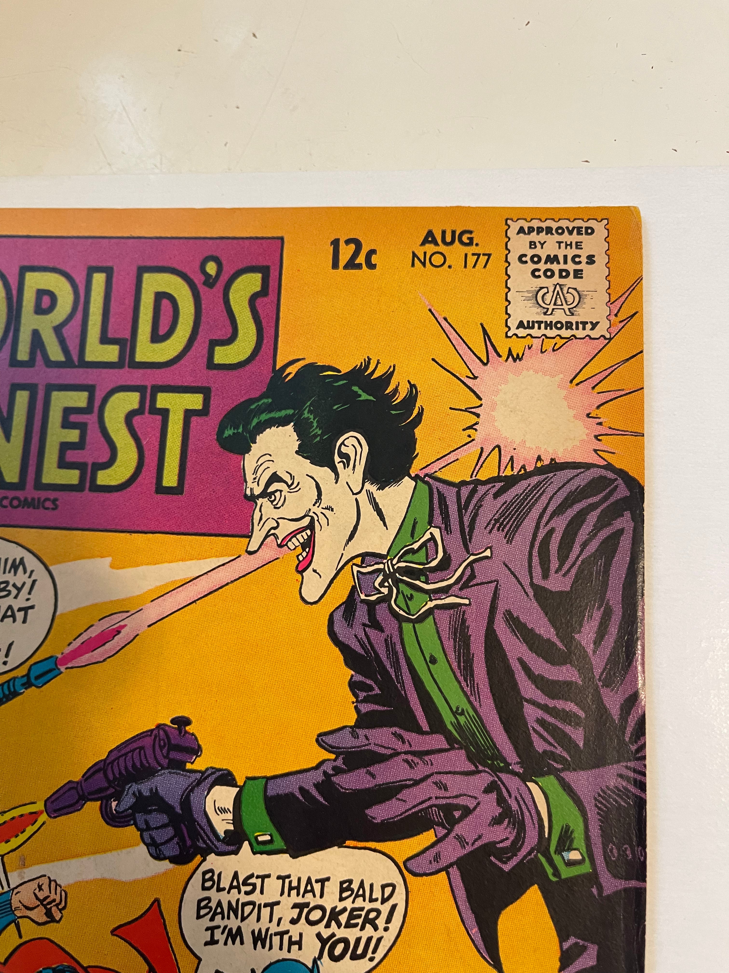 World’s Finest #177 comic book 1968